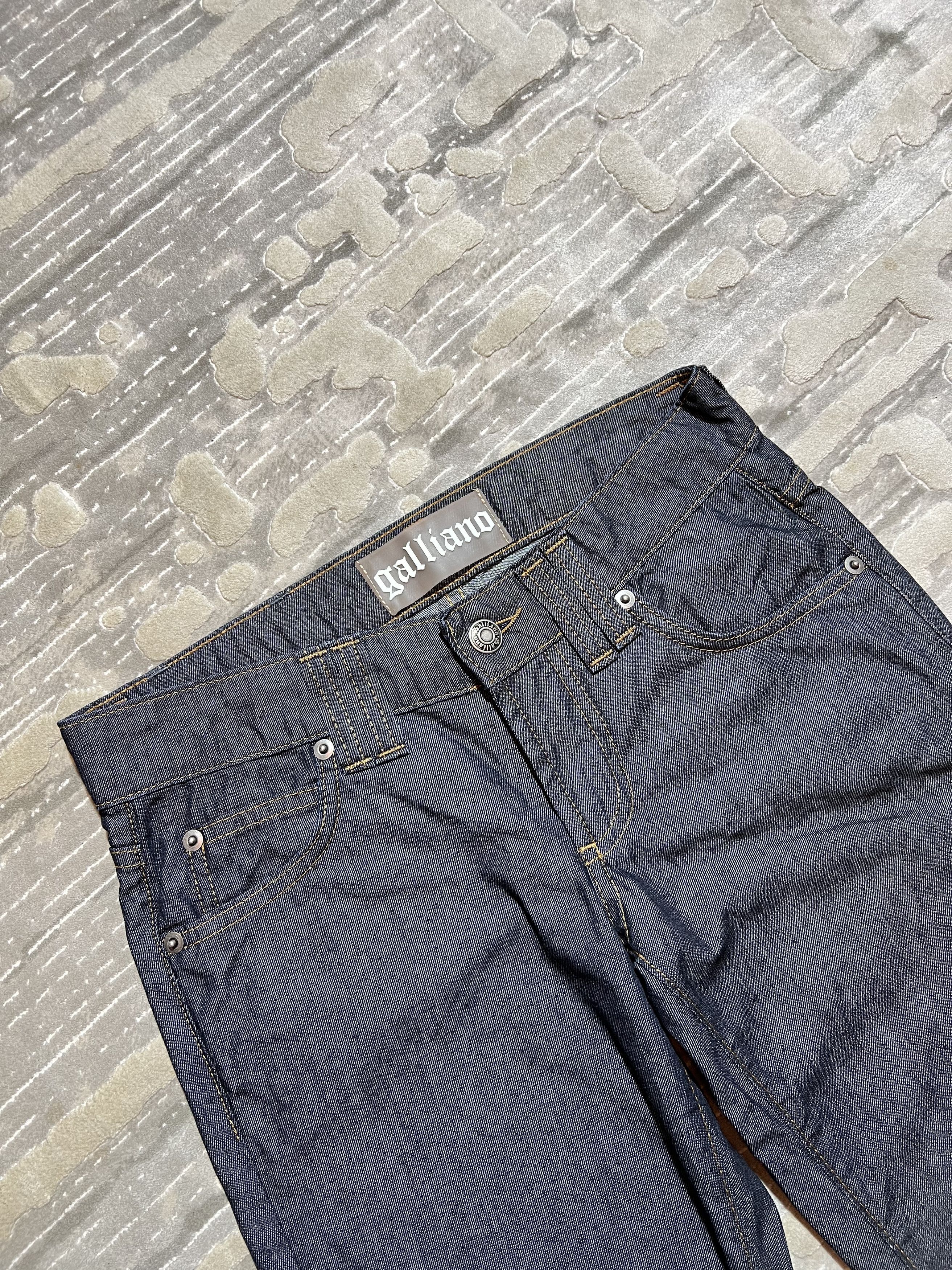 John Galliano VTG streetwear Galliano jeans denim vintage pants designer Size 25" / US 0 / IT 36 - 8 Thumbnail