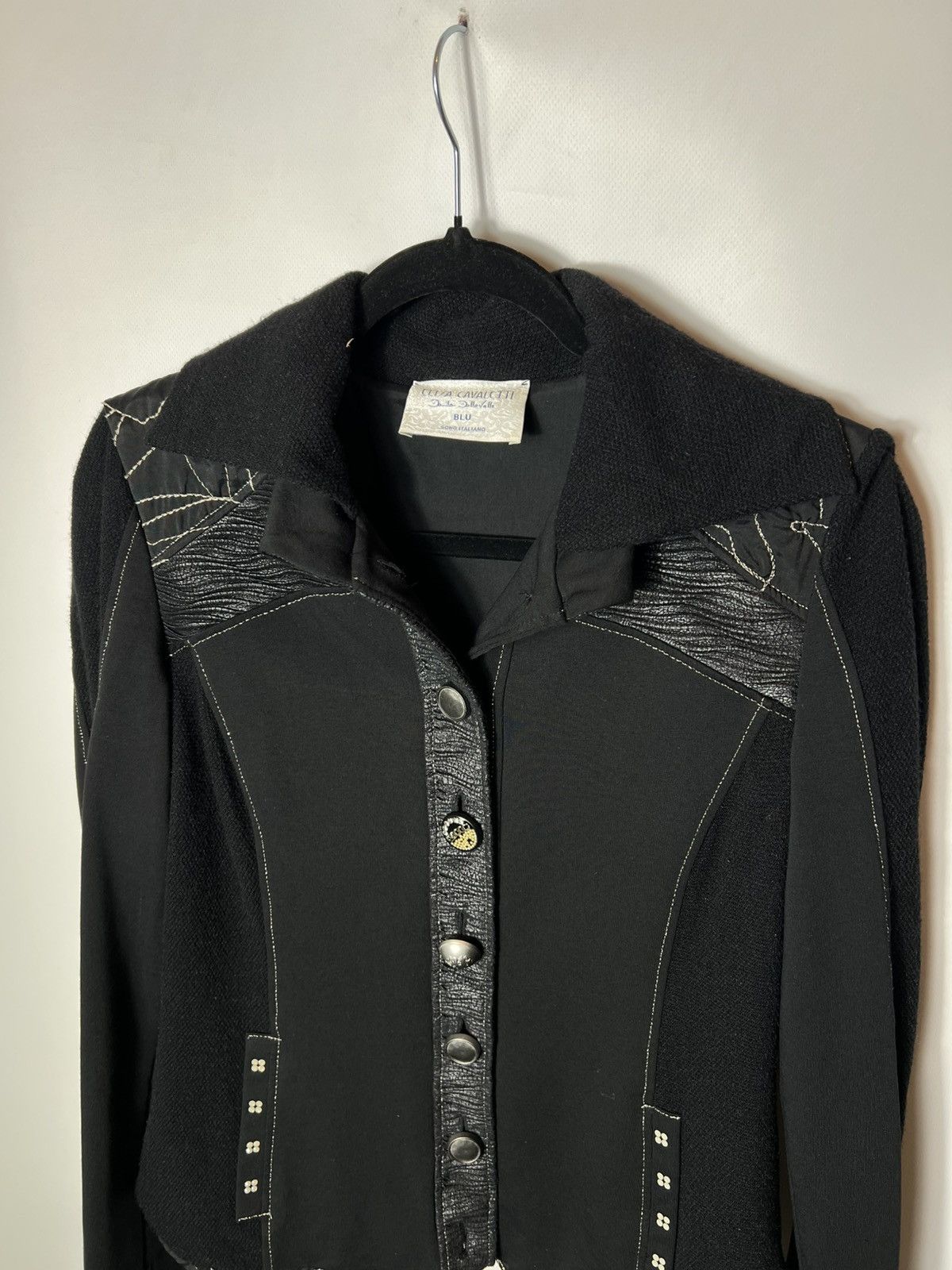 Elisa Cavaletti Vintage luxury designer Avant Garde Elisa Cavaletti Blazer Size S / US 4 / IT 40 - 2 Thumbnail