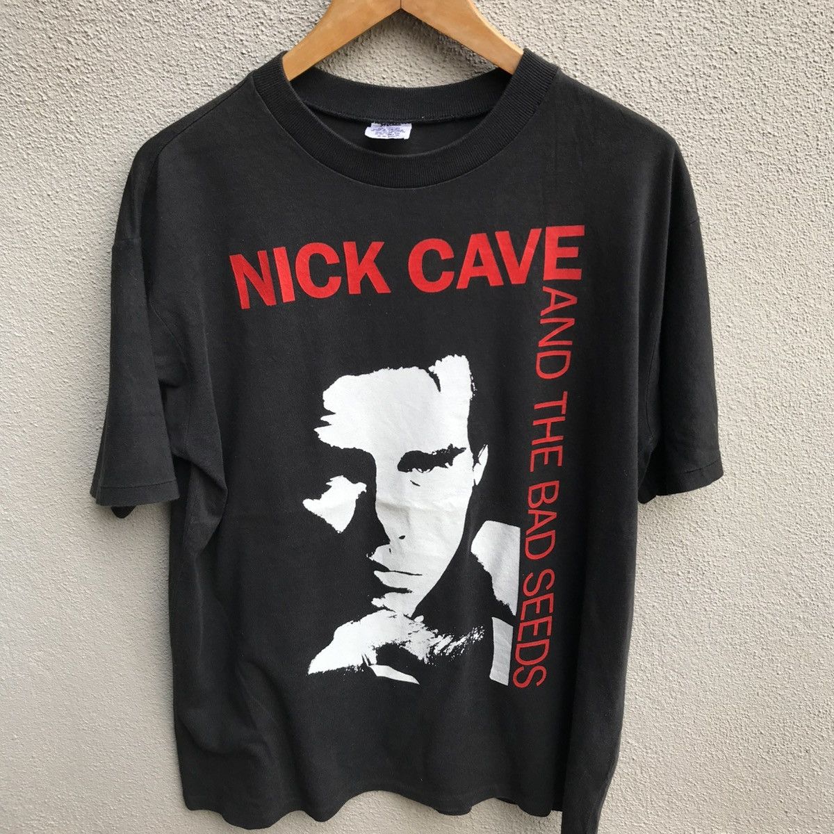 Band Tees Vintage rare 90s NICK CAVE and the bad seed post punk Size US L / EU 52-54 / 3 - 2 Thumbnail