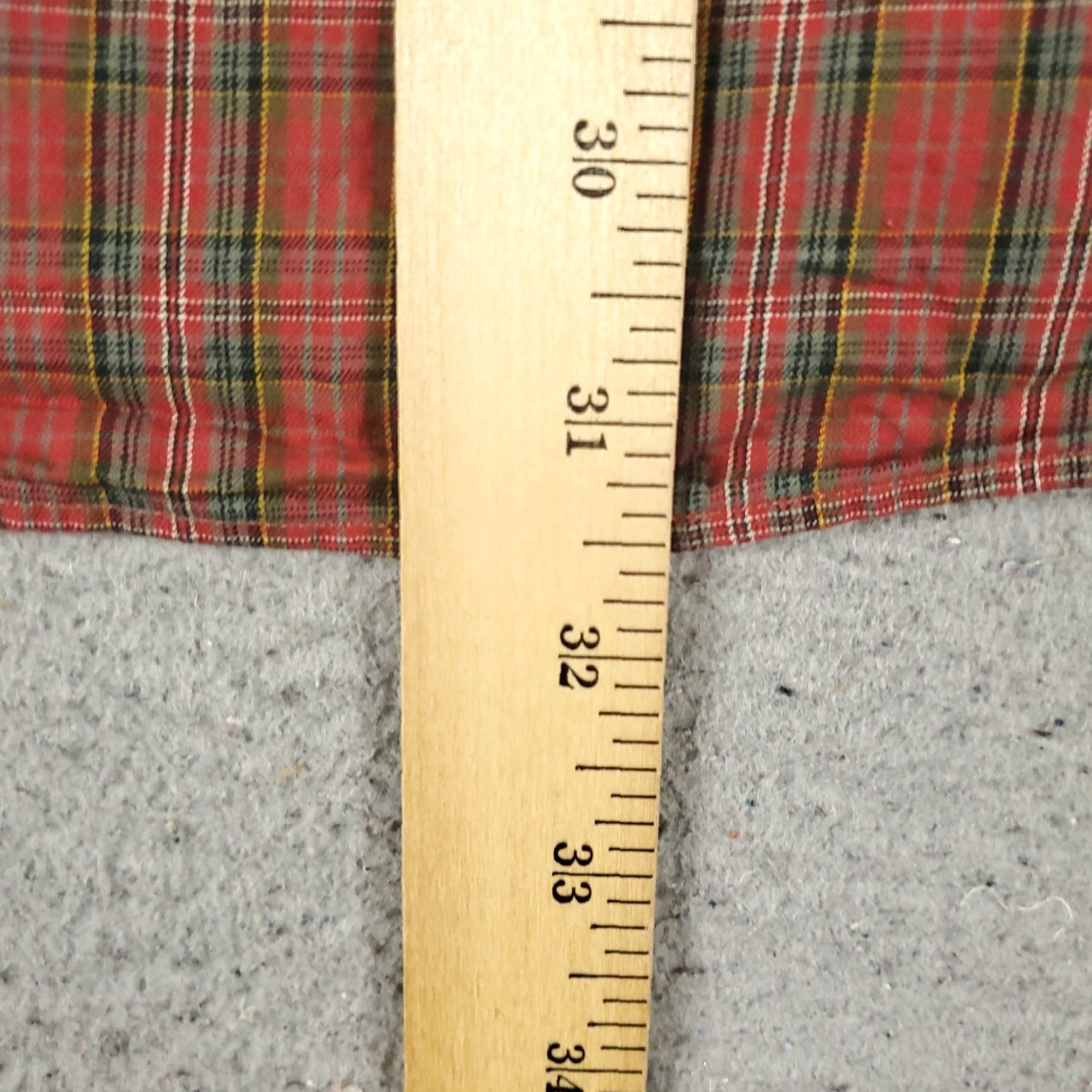 Ralph Lauren VINTAGE Ralph Lauren Shirt Mens 2XL Red Plaid Casual Button-Up Short Sleeve Pony Logo Mens Shirt Size US XXL / EU 58 / 5 - 5 Thumbnail