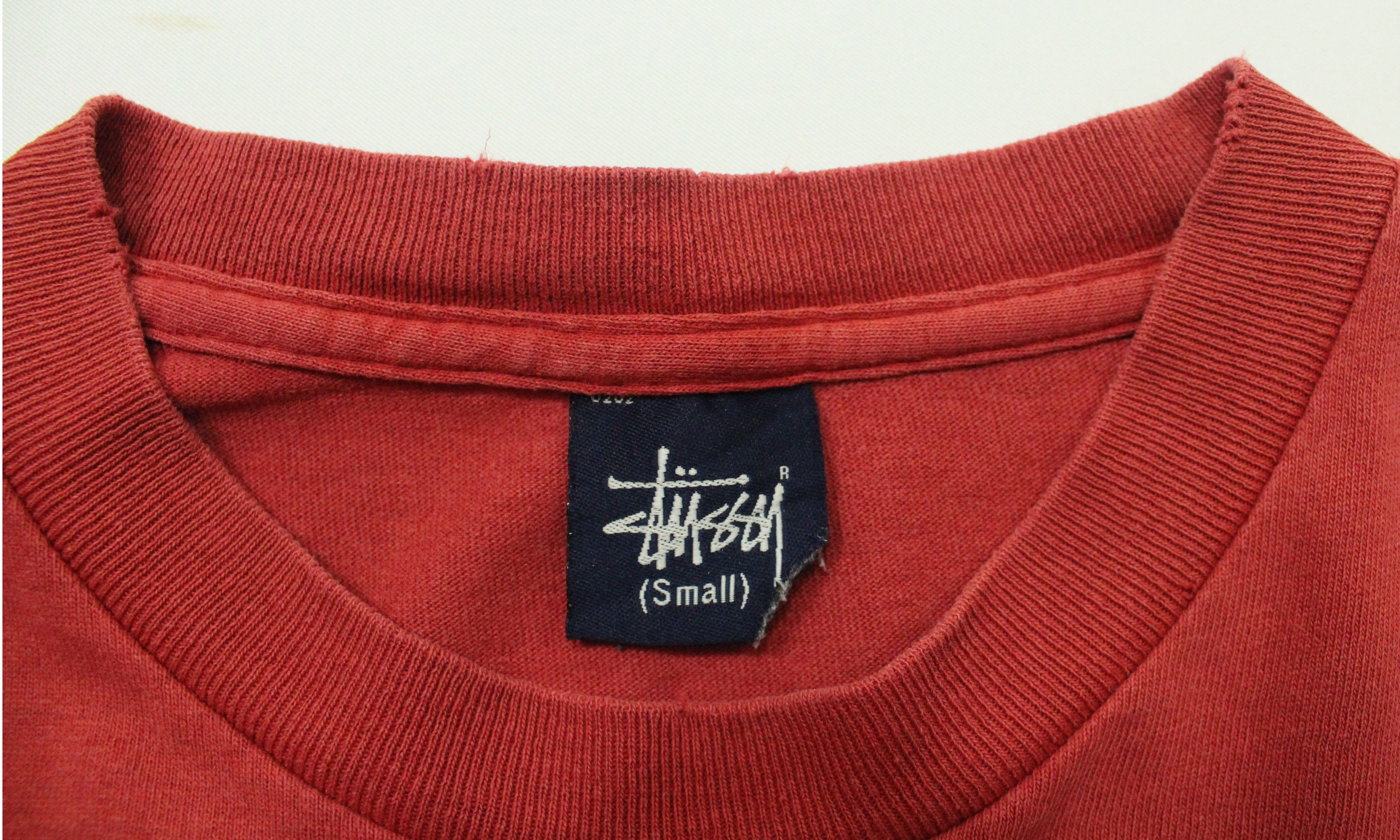 Stussy Vintage 90s STUSSY T Shirt Big Logo Spell Out Single Stitch Size US S / EU 44-46 / 1 - 12 Thumbnail