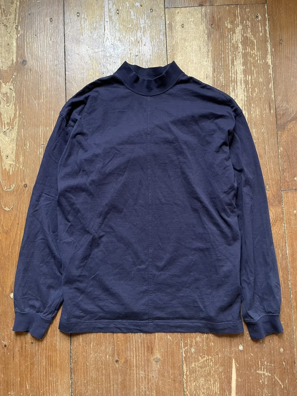 Issey Miyake STEVE JOBS Issey miyake homme plisse split mock neck shirt Size US M / EU 48-50 / 2 - 1 Thumbnail