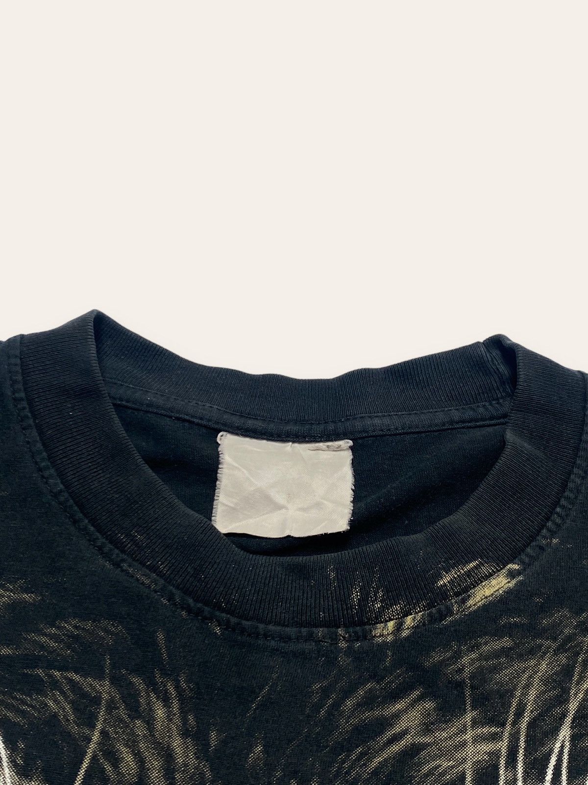 Vintage 90s Vintage NIGHT WOLF All Overprint AOP Single Stitch Tee Size US M / EU 48-50 / 2 - 4 Thumbnail