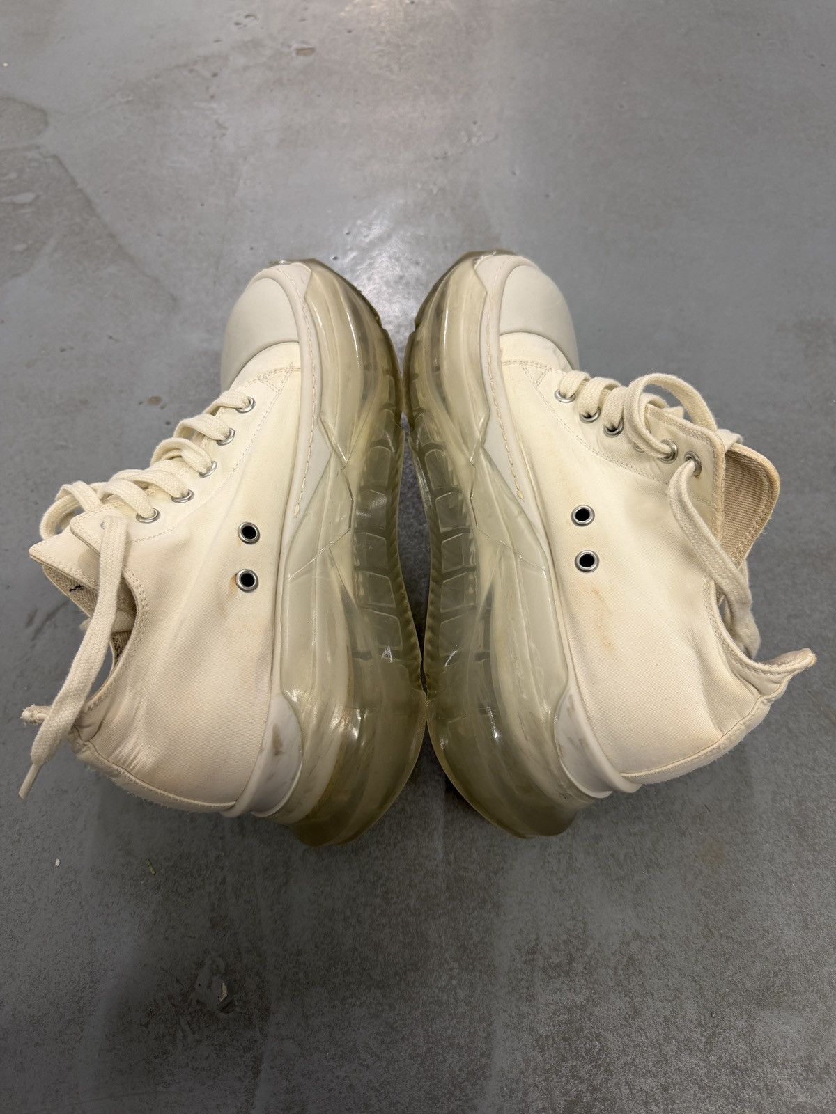 Rick Owens Drkshdw Rick Owens Drkshdw Abstract Low Transparent Sole Sneaker Size US 8 / IT 38 - 7 Thumbnail