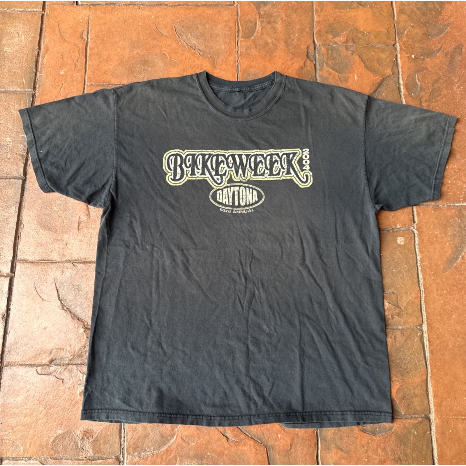 Harley Davidson VINTAGE Y2K Bike Week Daytona 2004 Dragon T-Shirt XL Grunge Biker Size US XL / EU 56 / 4 - 2 Thumbnail