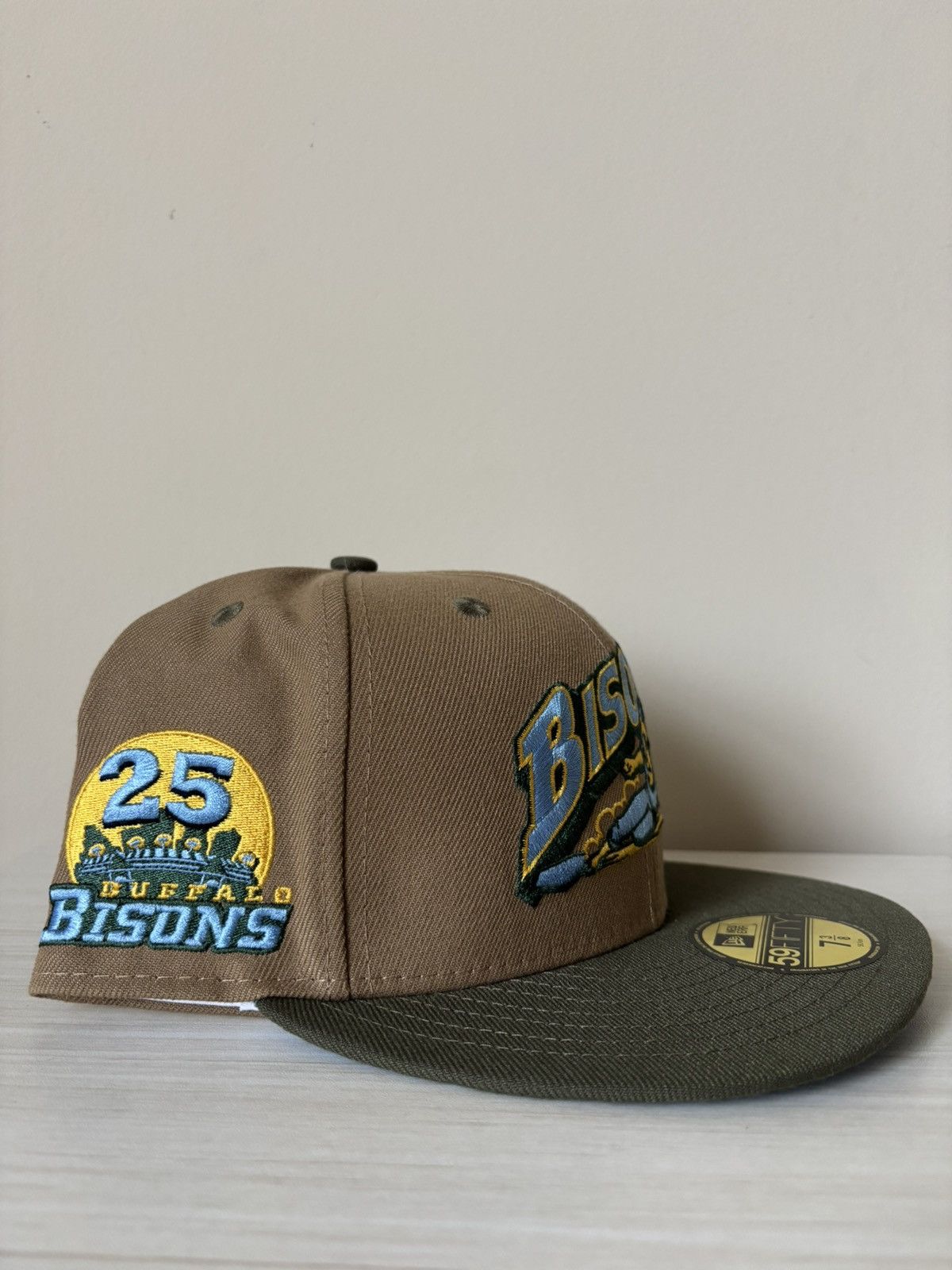 Lids Buffalo Bisons Fitted Size 7 3/8 Lids Size ONE SIZE - 3 Thumbnail