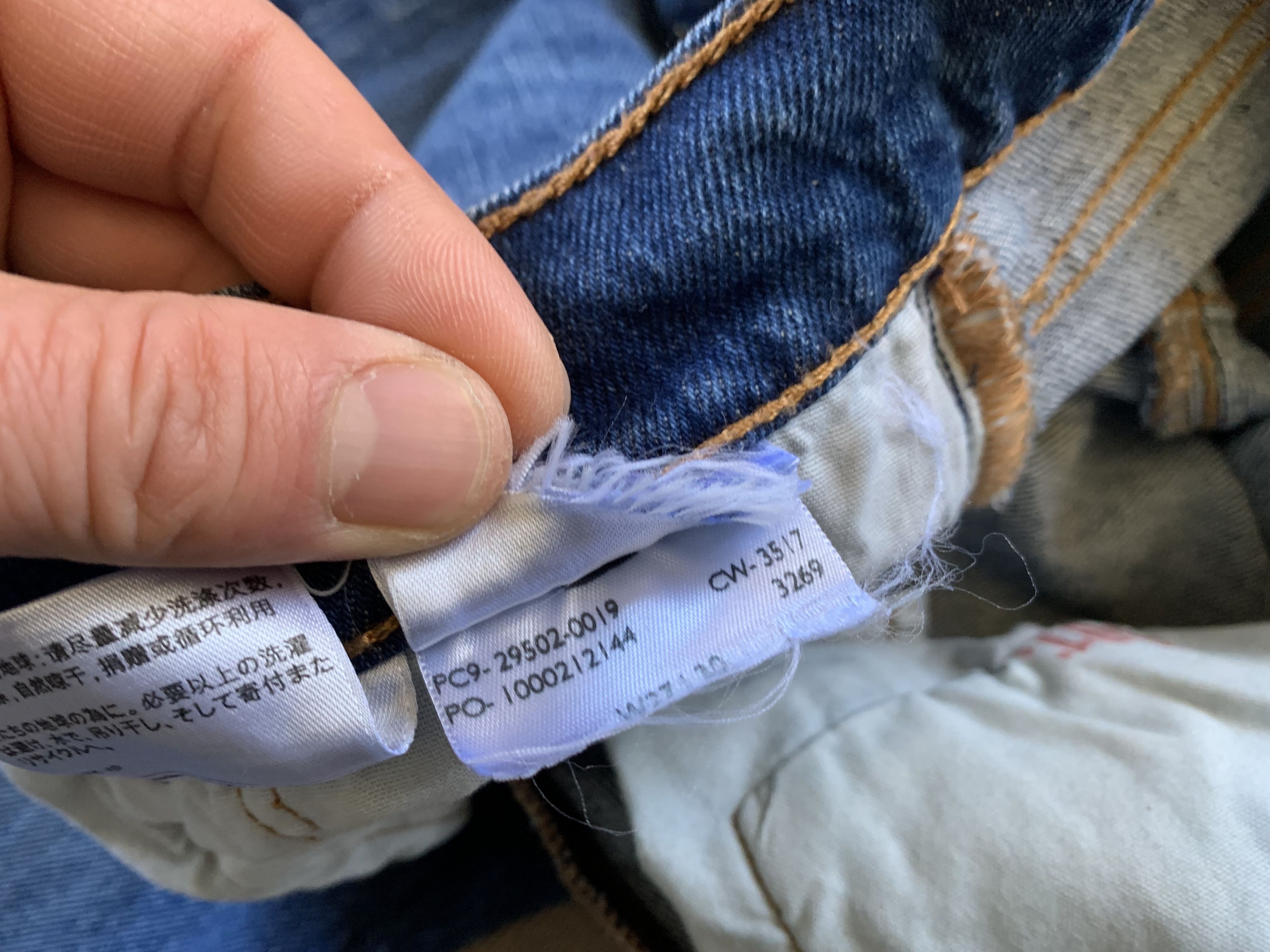 Levi's Womens Levi’s 501 Blue Wash Denim Jeans Size 27" / US 4 / IT 40 - 9 Thumbnail