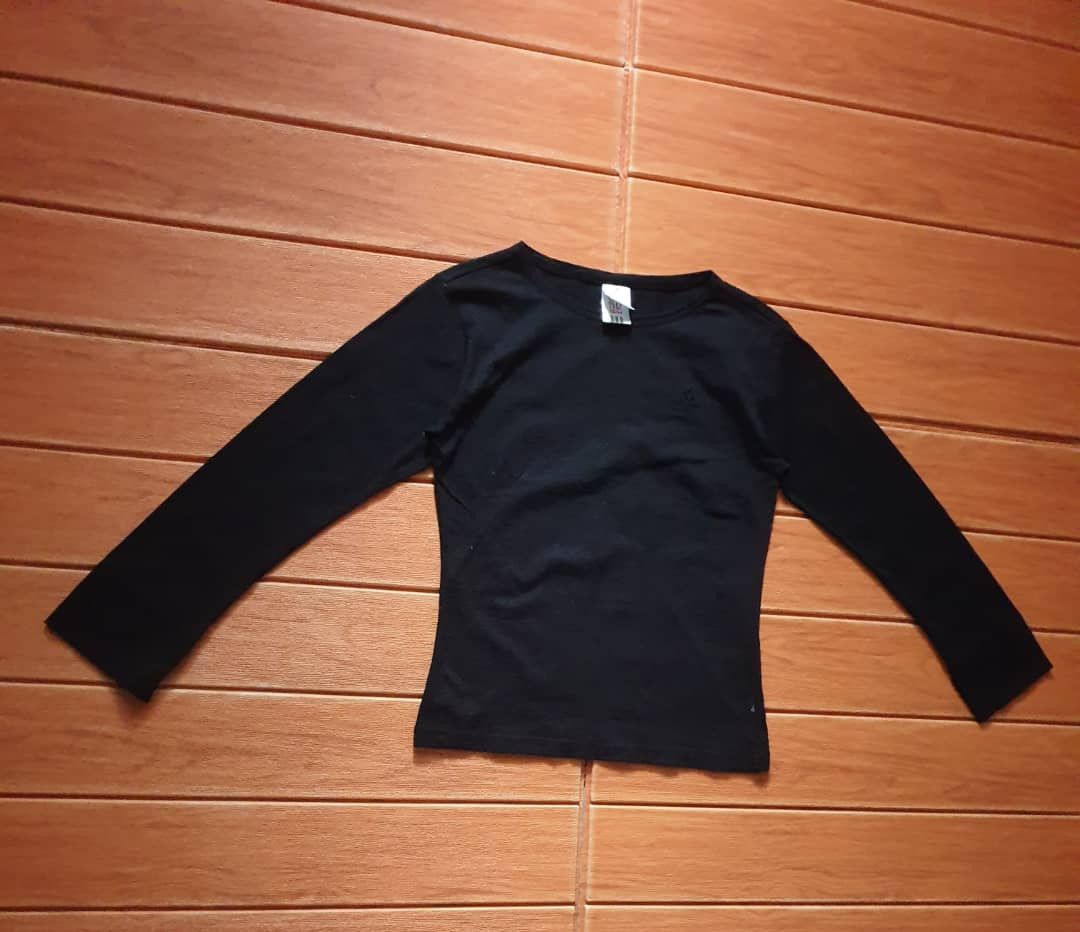 Adidas Adidas black colour embroidered logo shirt Size S / US 4 / IT 40 - 4 Thumbnail