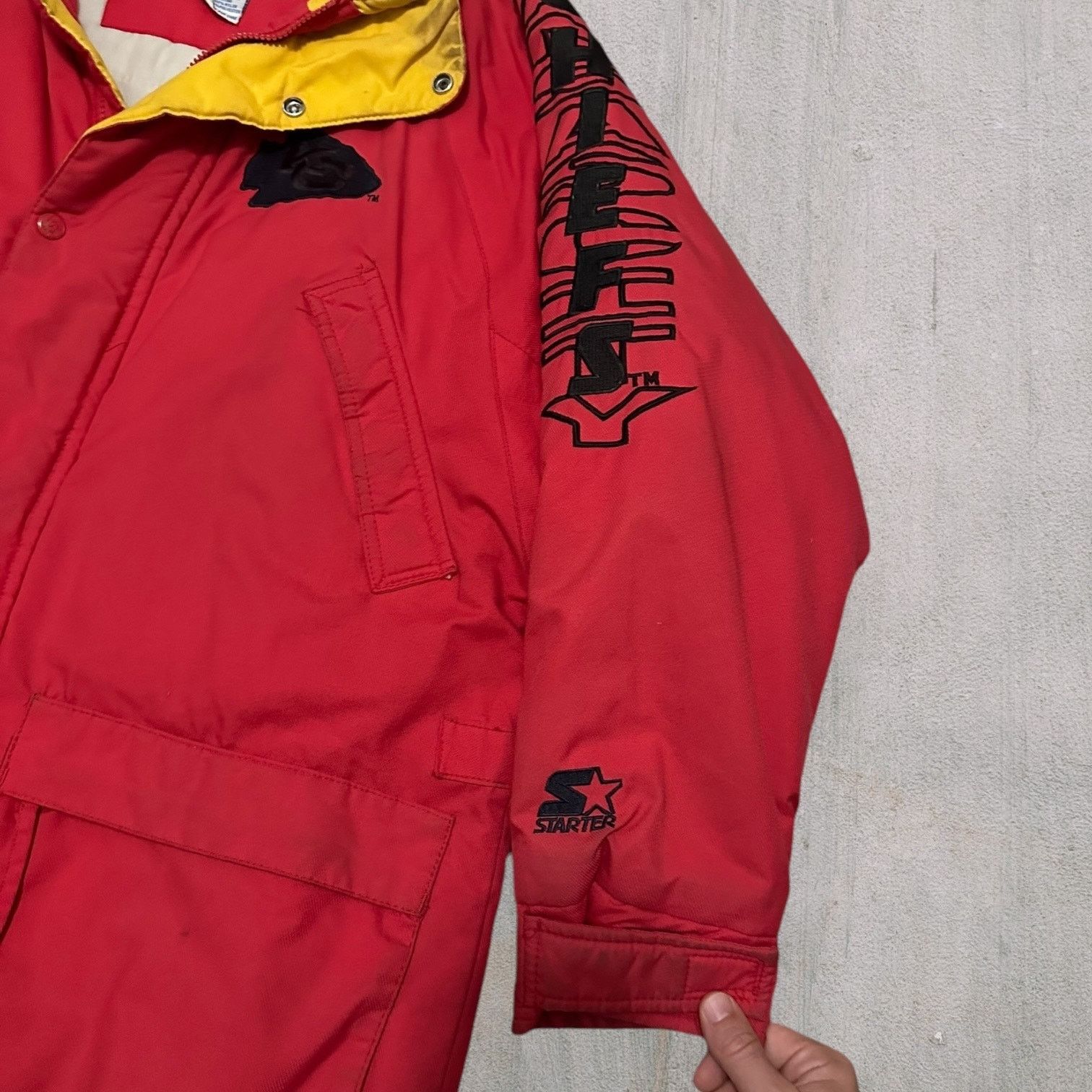 Starter Vintage Chiefs starter jacket Size US M / EU 48-50 / 2 - 4 Thumbnail