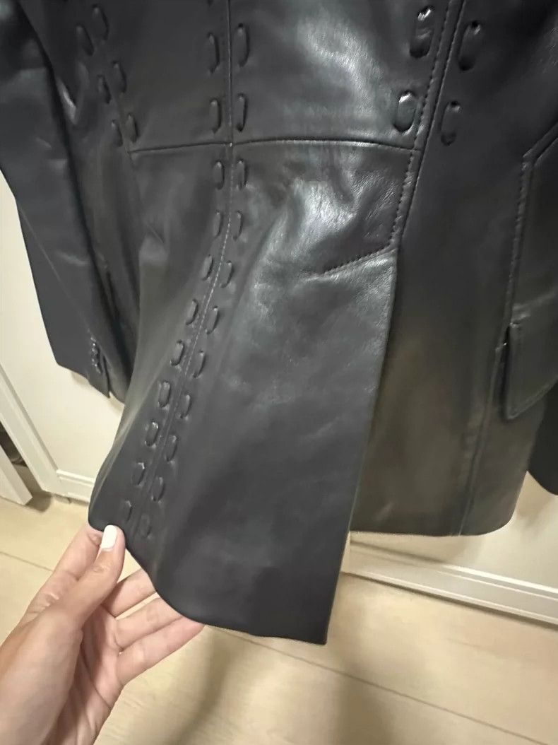 Alexander McQueen Alexander McQUEEN Leather jacket, brand new size 40 sheepsk Size XS / US 0-2 / IT 36-38 - 5 Thumbnail