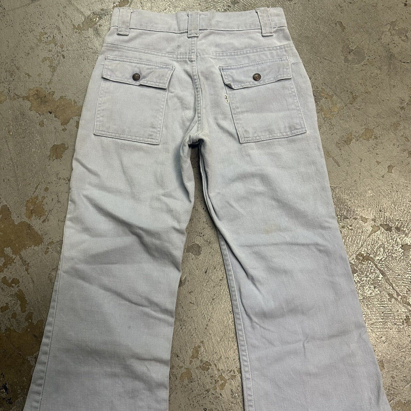 Levi's × Vintage Vintage 70s Levi’s 676 Bellbottom Flare Bush Pants 30x30 Size US 30 / EU 46 - 5 Thumbnail