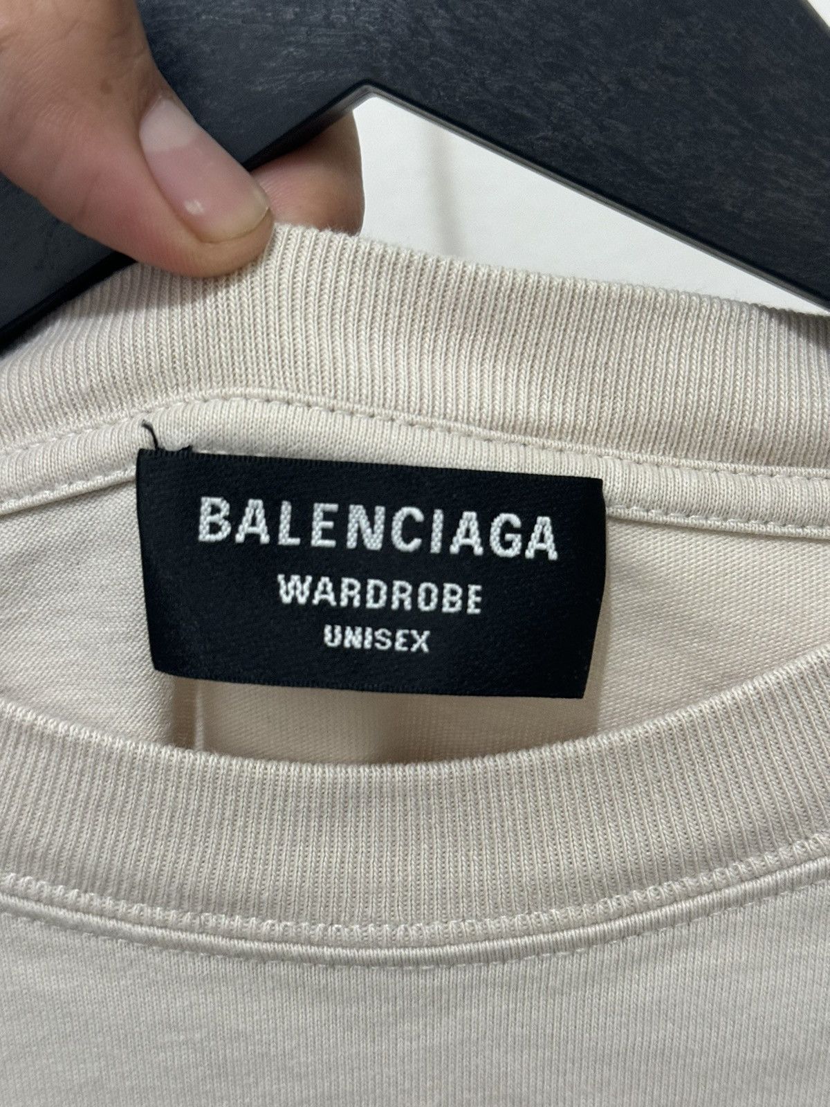Balenciaga Balenciaga Logo Tshirt Size US L / EU 52-54 / 3 - 6 Thumbnail