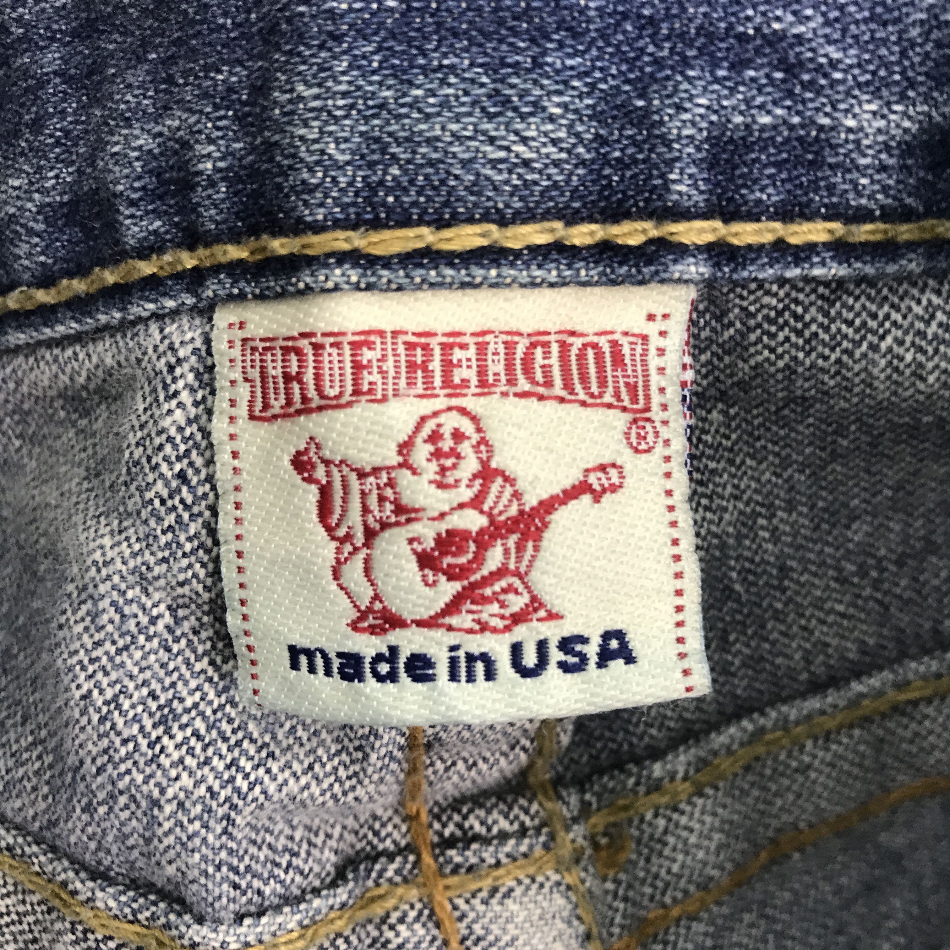 True Religion Vintage True Religon Distressed Flare Bootcut Denim Pants Size US 32 / EU 48 - 14 Thumbnail