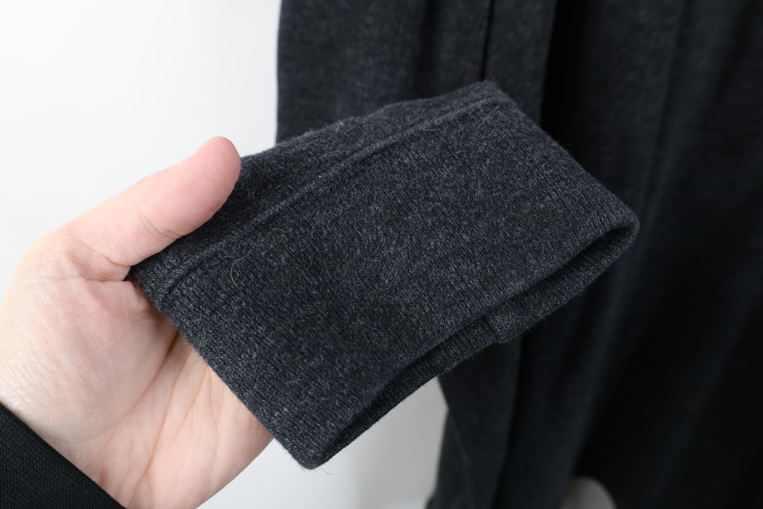 Polo Ralph Lauren Vintage Ralph Lauren Ribbed Knit 1/4 Zip Sweater Dark Gray Size US XXL / EU 58 / 5 - 8 Thumbnail