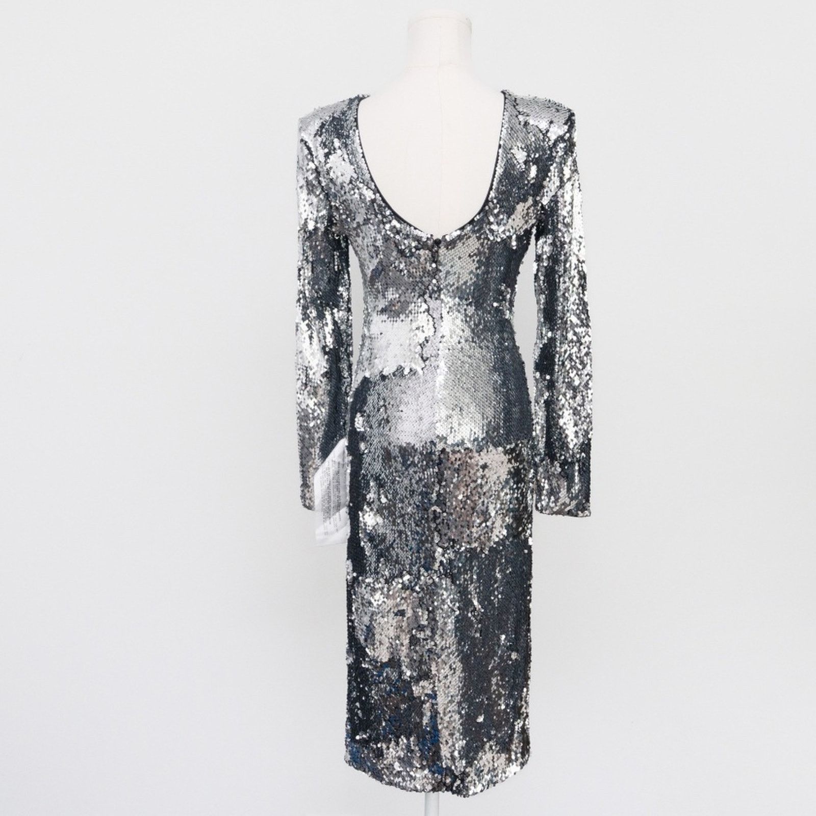 Dress the Population Dress The Population | Natalie Dress in Silver. Size Small. Size S / US 4 / IT 40 - 6 Thumbnail
