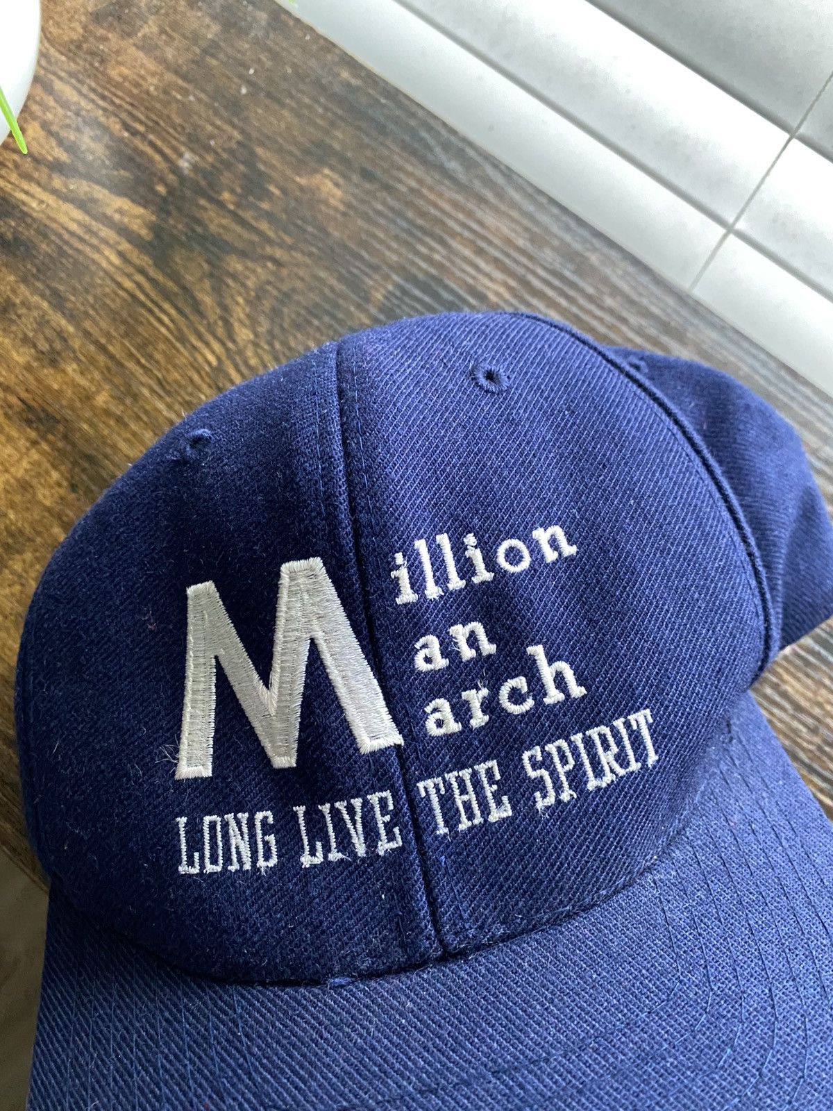 Vintage Vintage Million Man March Black History Snapback Hat Size ONE SIZE - 3 Thumbnail
