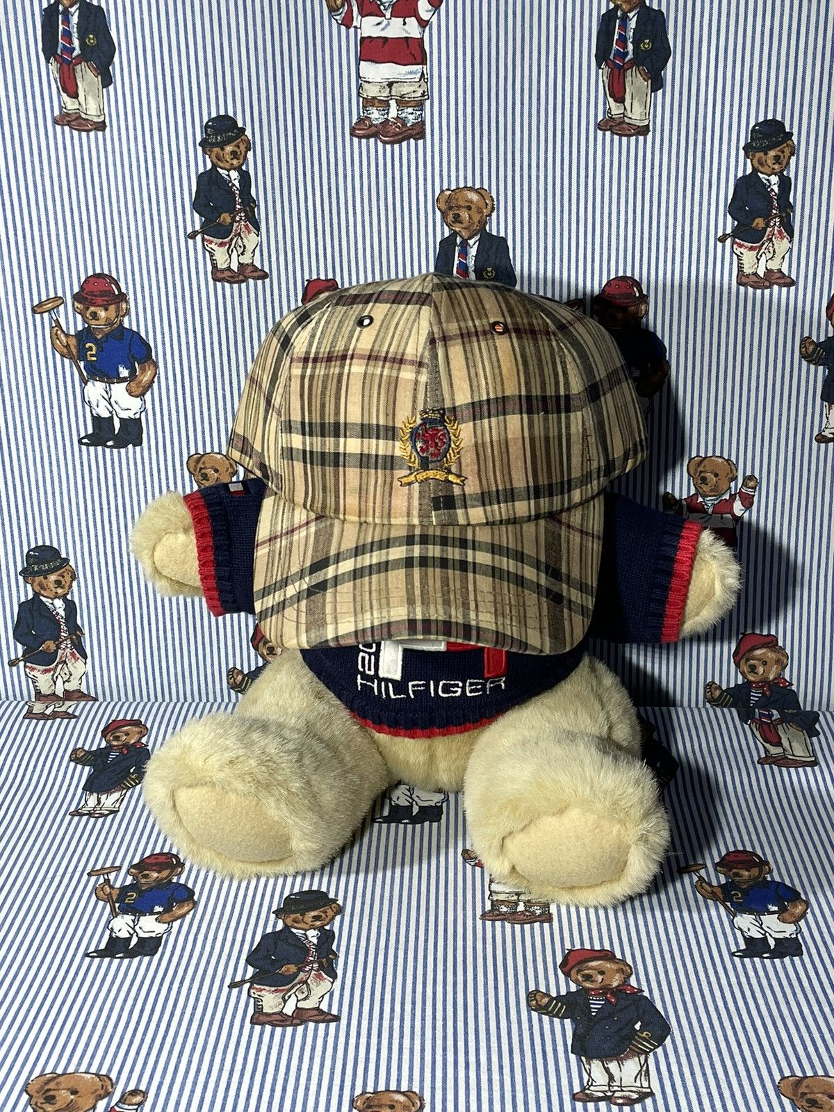 Tommy Hilfiger × Vintage Cap Tommy Hilfiger Lion Crest OG Vintage 90’s Size ONE SIZE - 2 Thumbnail