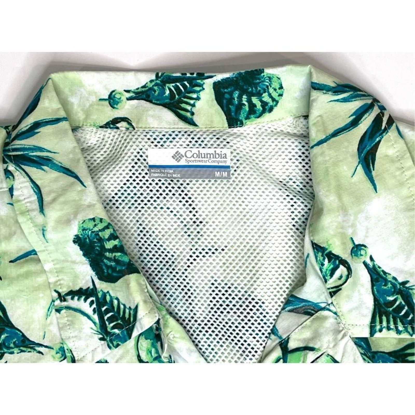 Columbia Columbia Trollers Best Martini Green Fishing Shirt MEDIUM Size US M / EU 48-50 / 2 - 2 Thumbnail