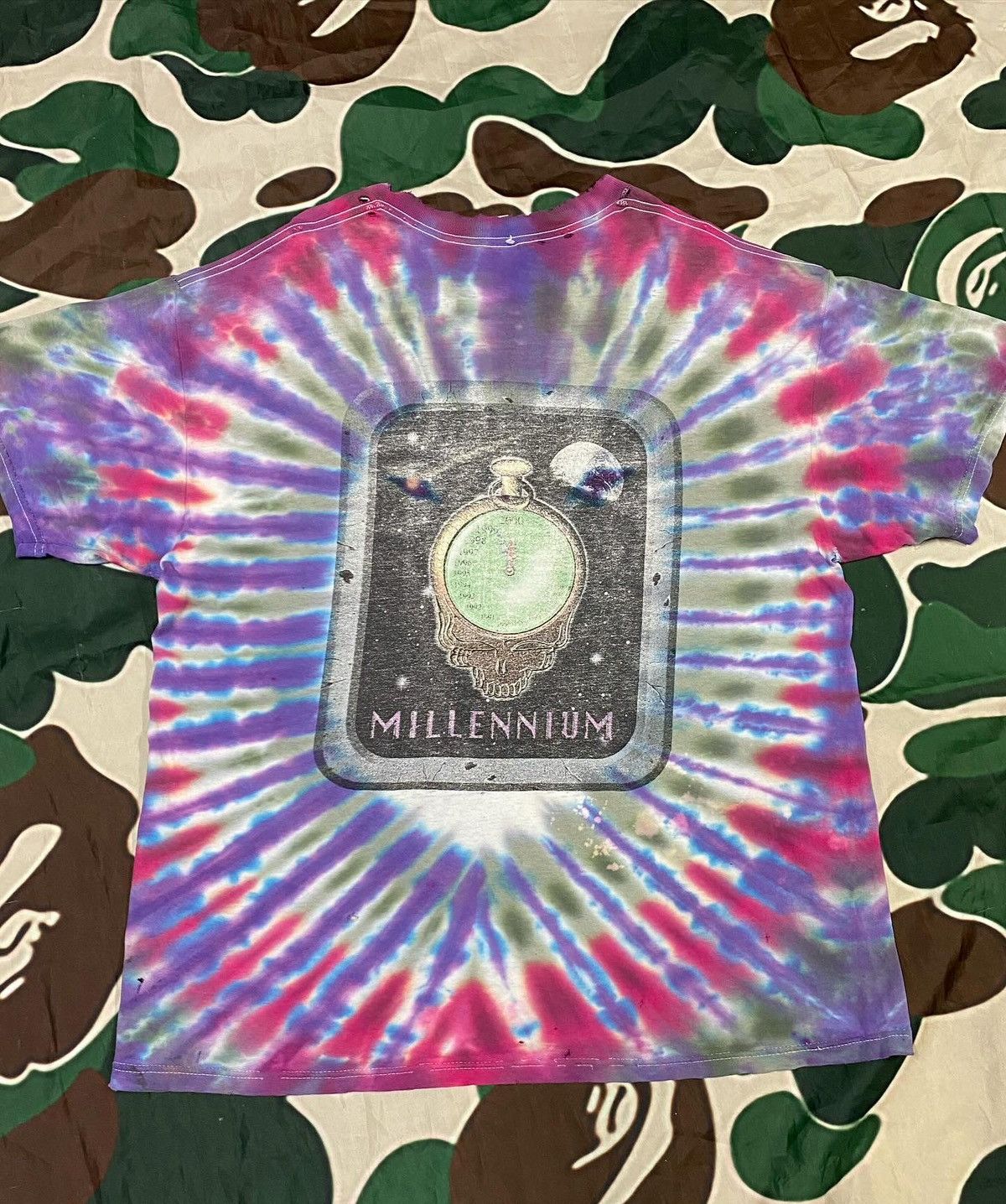 Vintage 90’s Vintage Grateful Dead Tiedye Band Tee Shirt XLarge Size US XL / EU 56 / 4 - 1 Thumbnail
