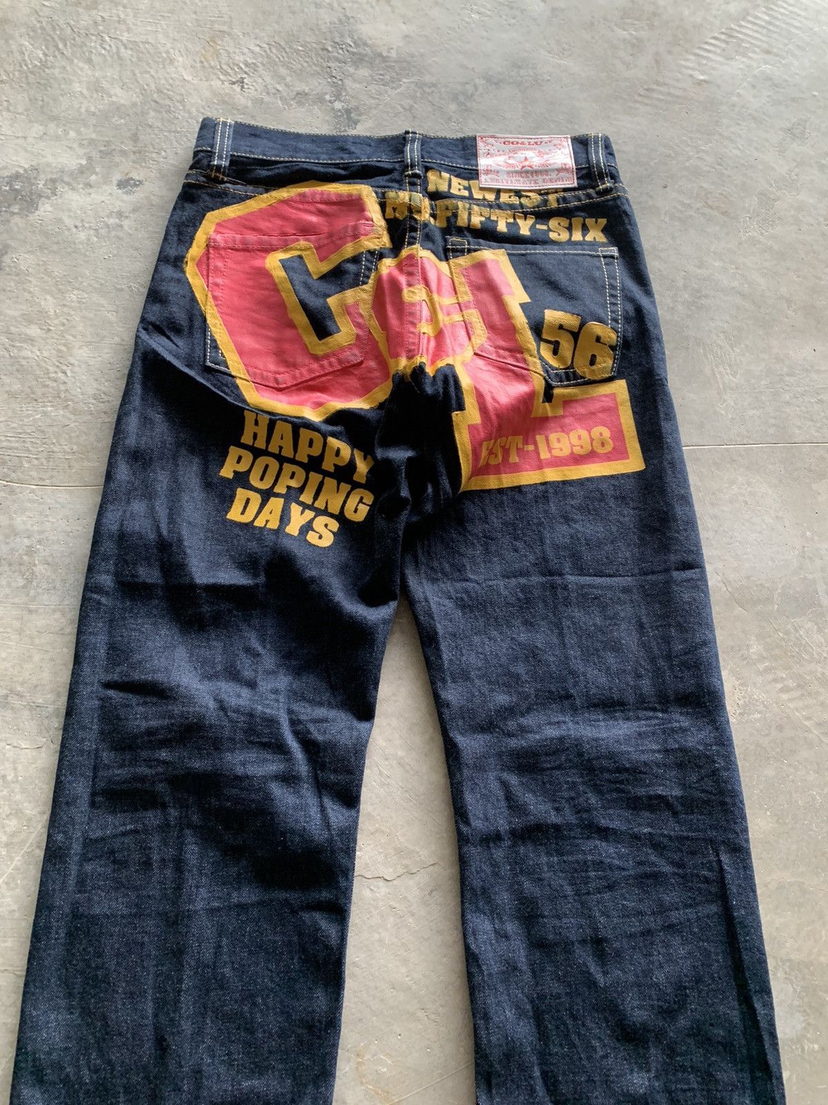 Designer × Hysteric Glamour × Japanese Brand vintage y2k CO&LU japanese denim baggy style Size US 31 - 9 Thumbnail