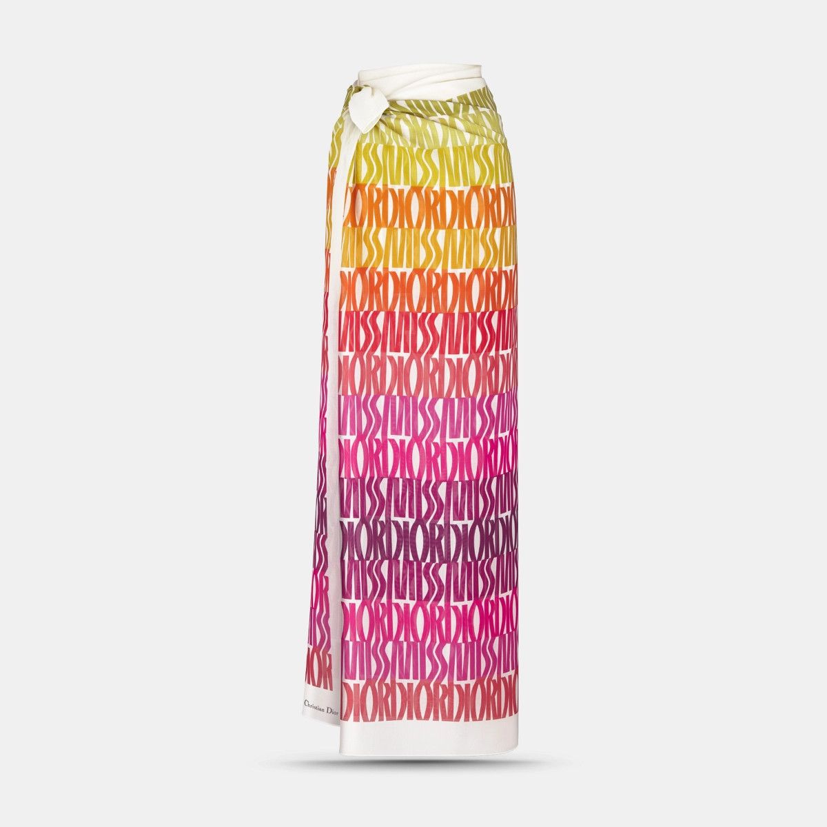 Dior o1bcso1str0226 Size:OS/Allover Sarong in Multicolor Size ONE SIZE - 1 Thumbnail