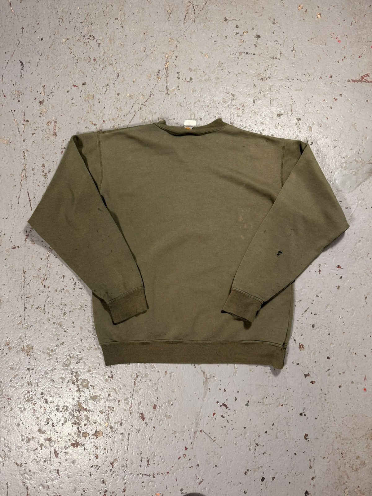 Carhartt Sun Faded Distressed Carhartt Vintage Crewneck Dweater Size US L / EU 52-54 / 3 - 8 Thumbnail