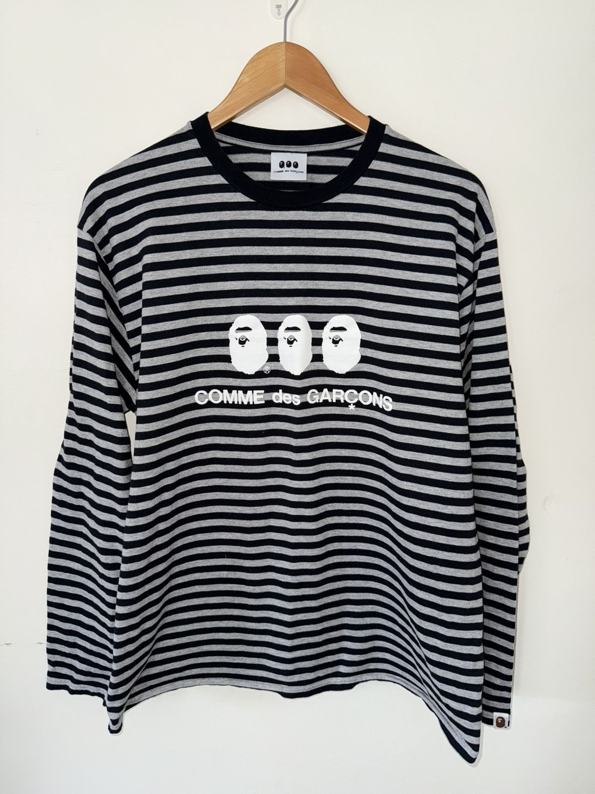 Bape × Comme des Garcons Bape X CDG Osaka Long-Sleeve T-Shirt 
