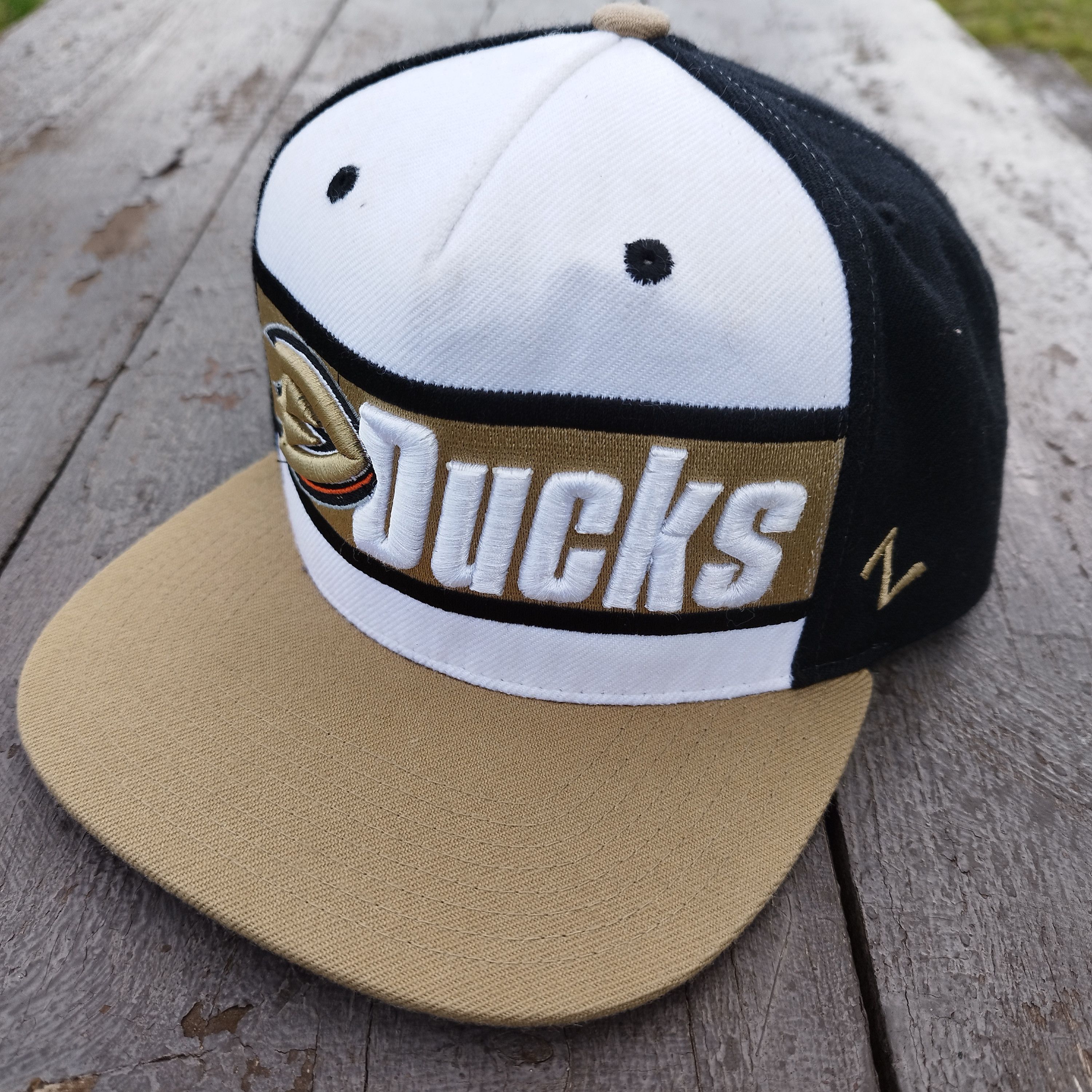 Zephyr Vintage Anaheim Ducks Zephyr Snapback Hat NHL Hockey Wool Size ONE SIZE - 1 Thumbnail