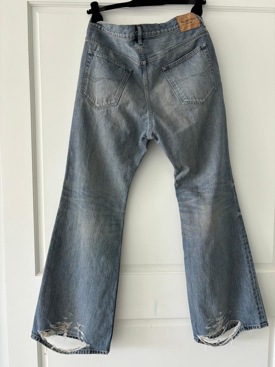Balenciaga Flarred Denim Pants Jeans in blue Size US 32 / EU 48 - 2 Thumbnail