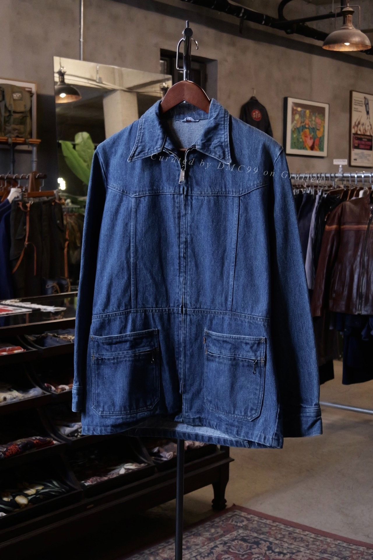 Levi's Vintage Clothing Levi's 1970s-80s American Denim Bush Jacket Size US M / EU 48-50 / 2 - 1 Thumbnail