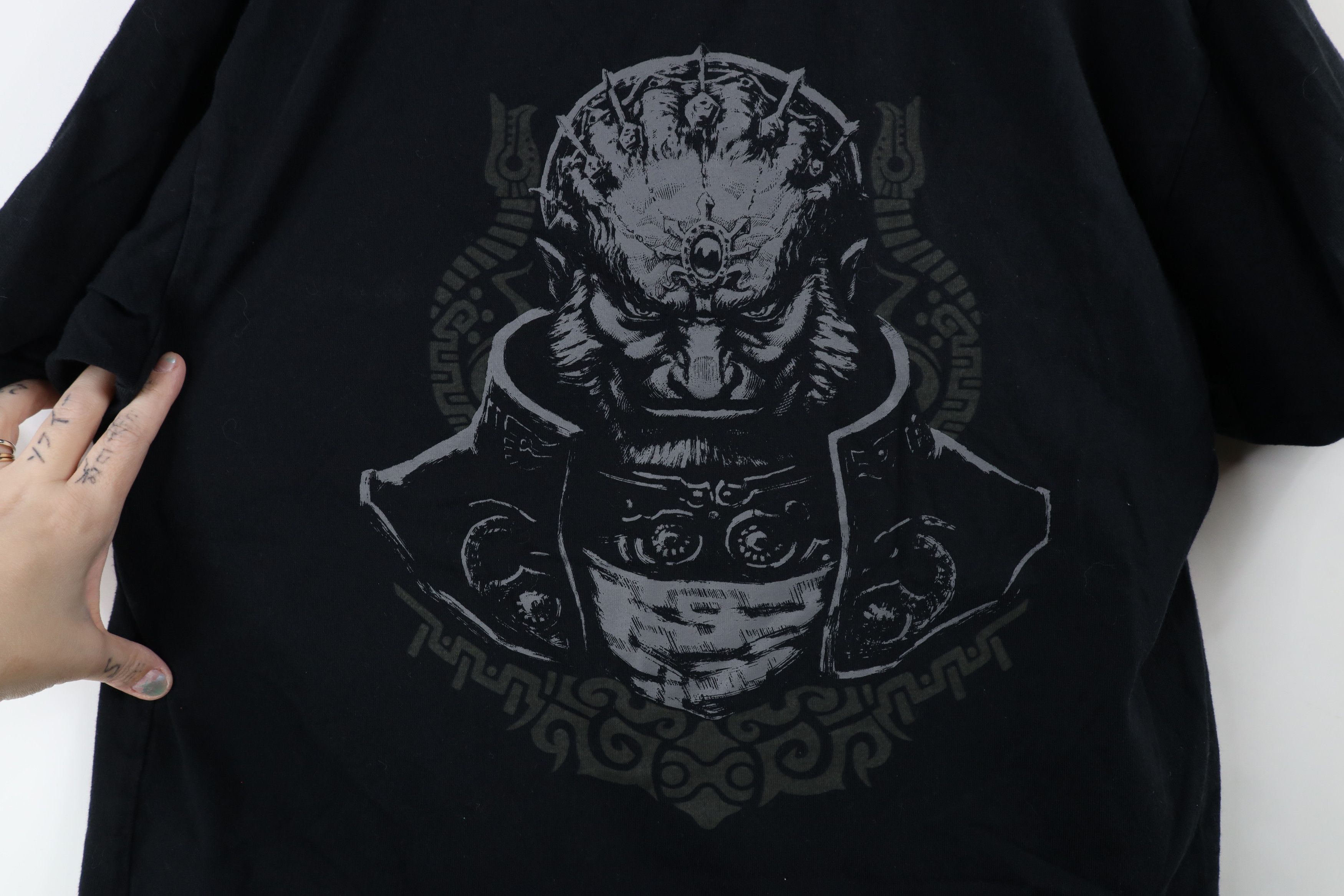 Nintendo × Vintage Vintage Nintendo The Legend Of Zelda Ganondorf T-Shirt Black Size US L / EU 52-54 / 3 - 5 Thumbnail