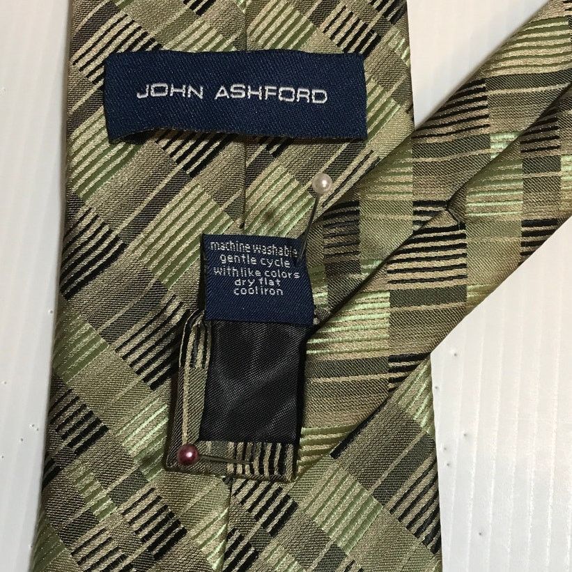 John Ashford John Ashford Geometric Classic Wide Necktie Size ONE SIZE - 4 Thumbnail