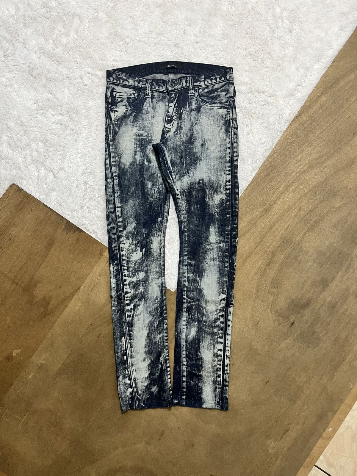 Other Johnbull Japan Acid Wash Skinny Denim Jeans Size US 31 - 1 Thumbnail