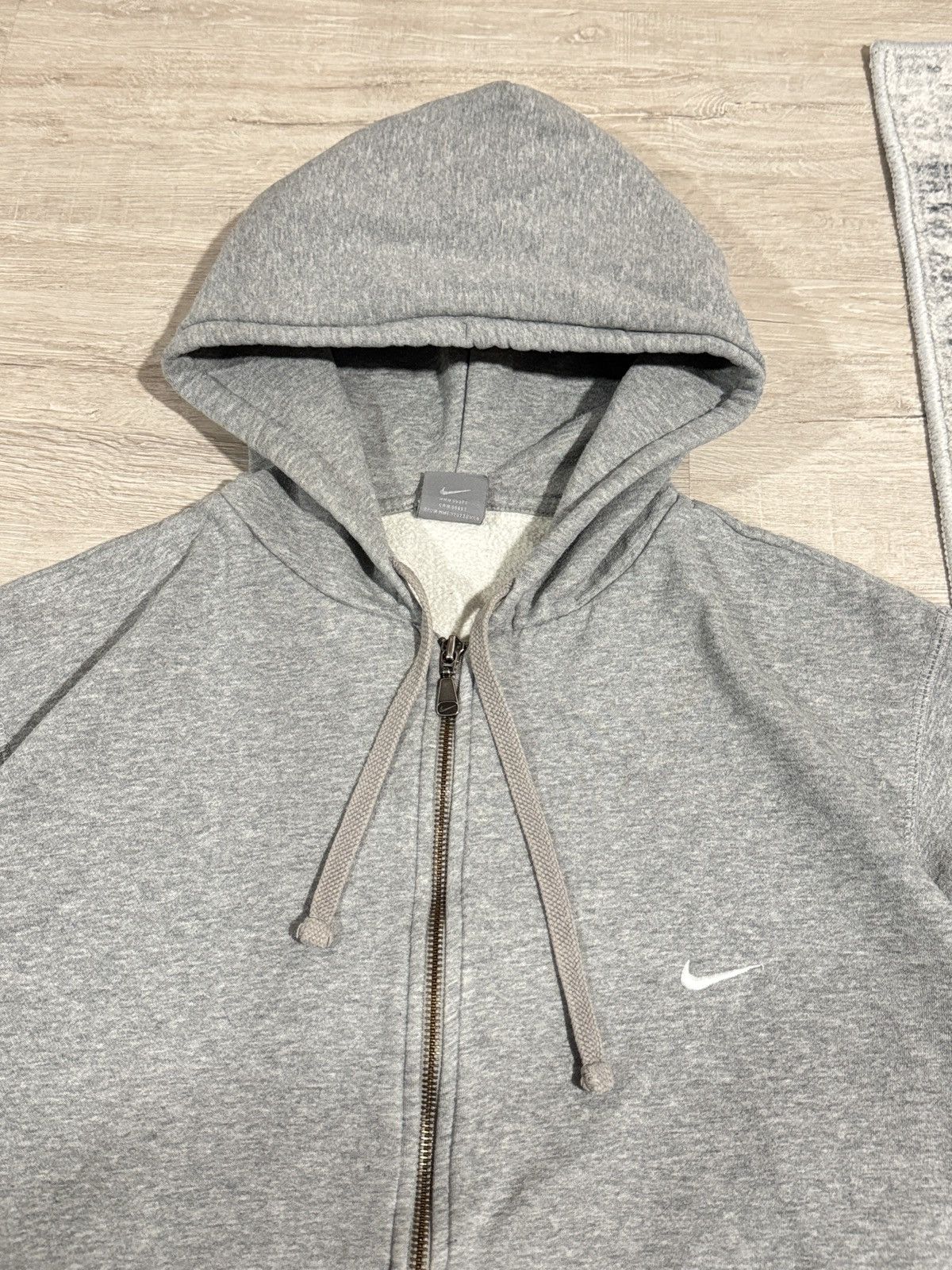 Nike Nike Zip-Up Hoodie – Grey | Size: L Size US L / EU 52-54 / 3 - 2 Thumbnail