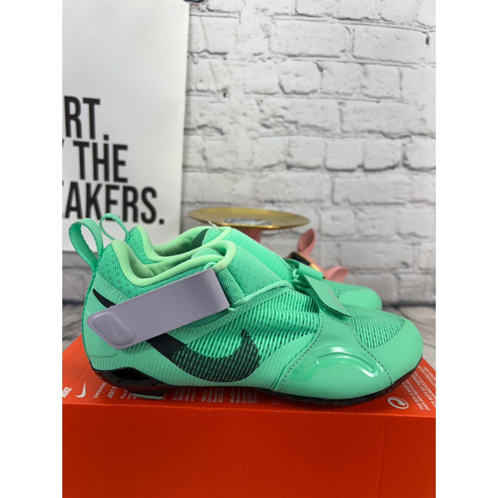 Nike Nike SuperRep Cycle Shoes Womens 6 Green Indoor Gym Workout Size US 6 / IT 36 - 5 Thumbnail
