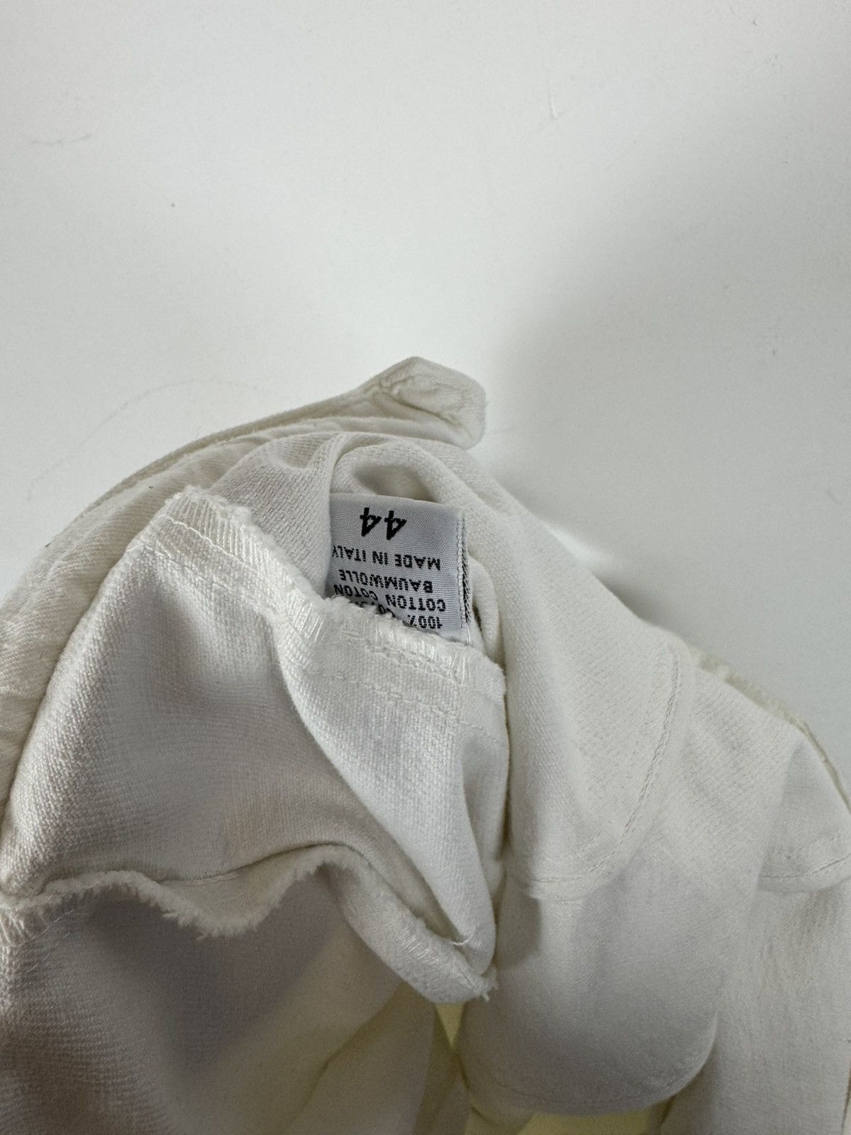 Vintage Vintage Atos Lombardini Made In Italy Cotton Blazer Size M / US 6-8 / IT 42-44 - 4 Thumbnail
