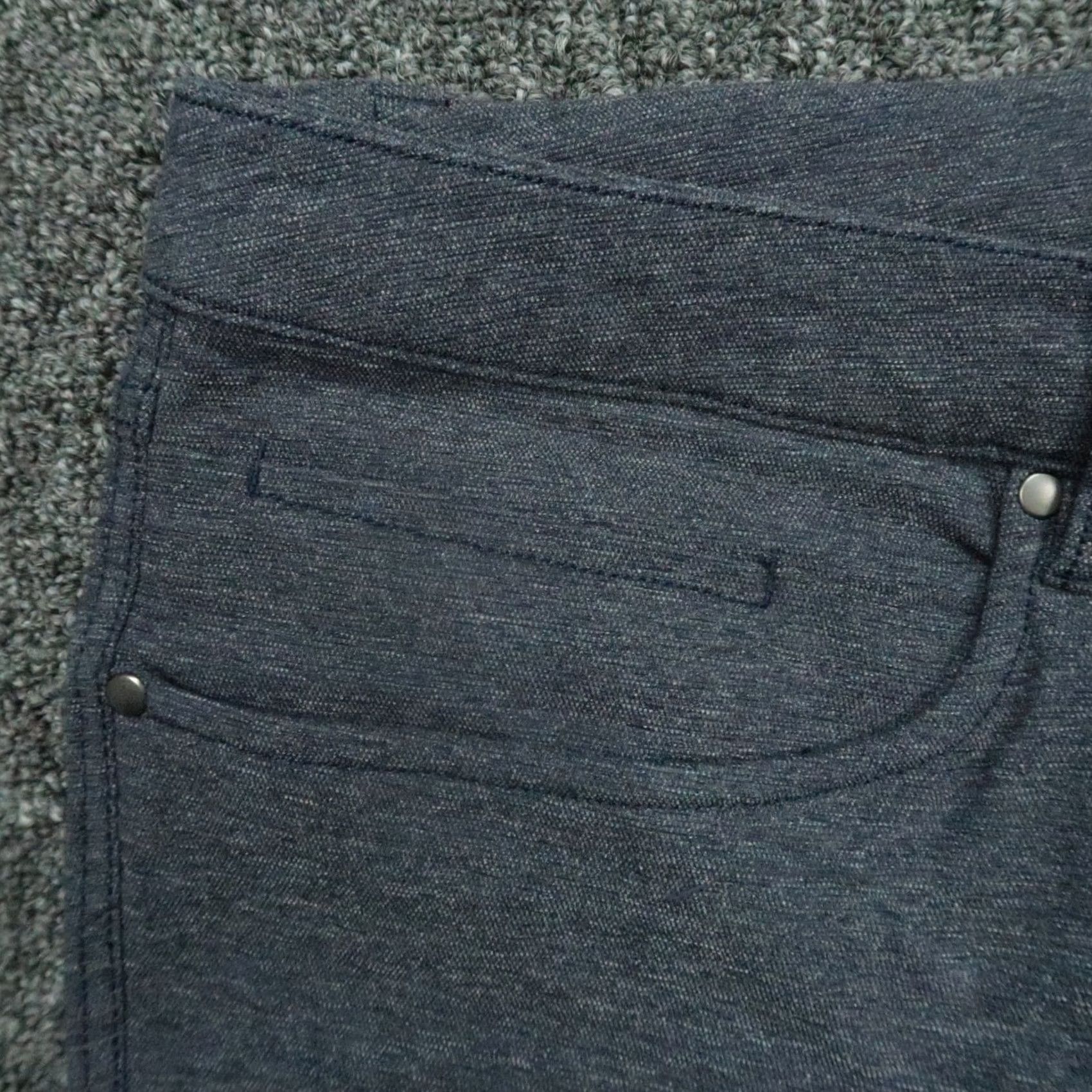 Lululemon Lululemon Pants Mens 33x32 Blue ABC Slim Fit 5 Pocket Tech Canvas Shirt? Size US 33 - 3 Thumbnail