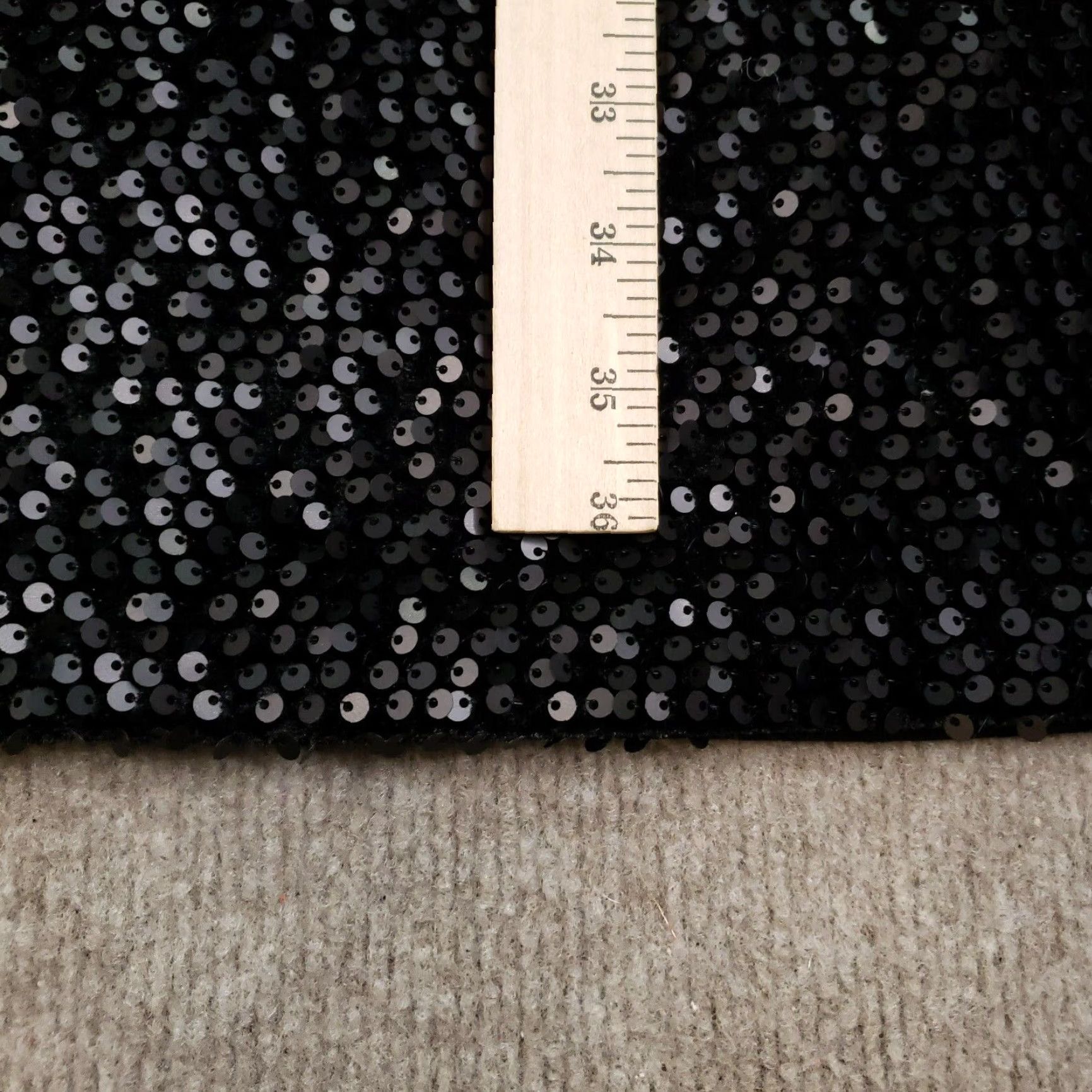 J.McLaughlin J. McLaughlin Dress Womens Small Black Sleeveless Lined Stretch Sequin Sparkly Size S / US 4 / IT 40 - 5 Thumbnail