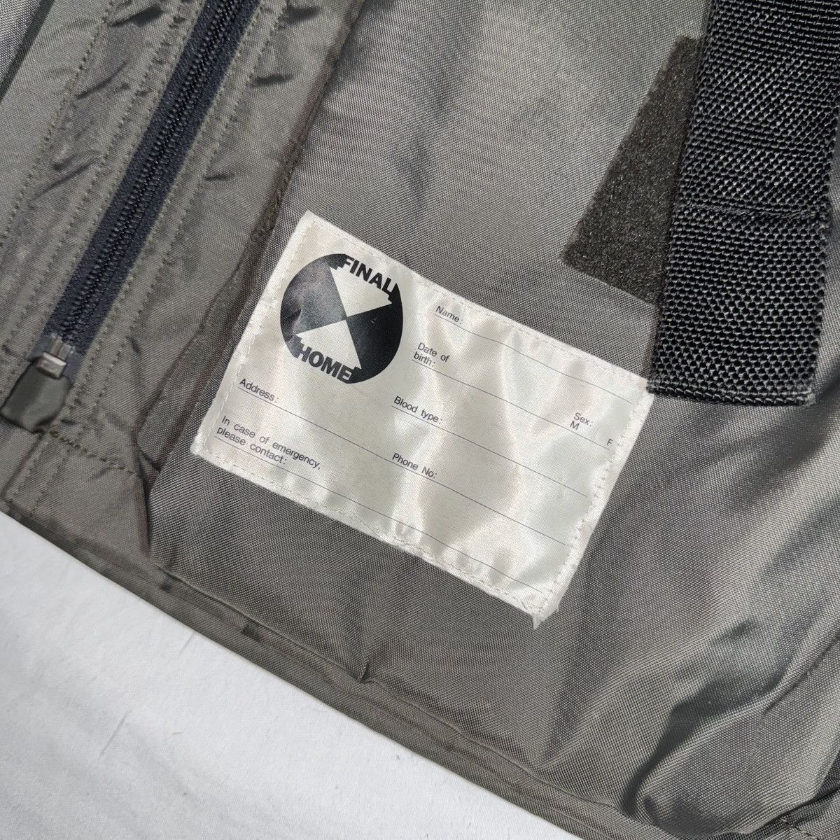 Final Home Final Home AW98 utility parachute parka jacket Size US L / EU 52-54 / 3 - 2 Thumbnail