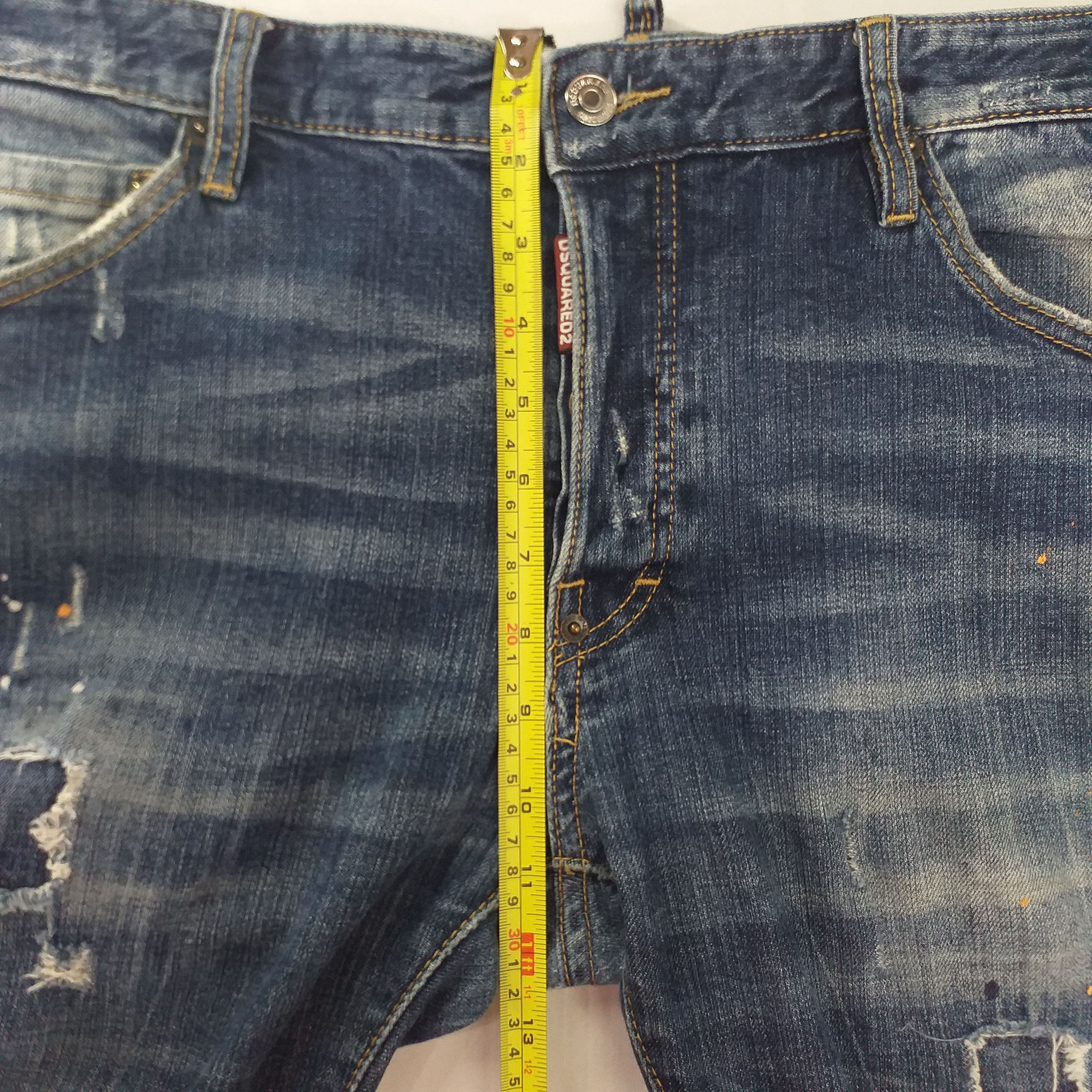 Hysteric Glamour Dsquared2 Japanese Brand Distressed Denim 36x30.5 -JN003 Size US 36 / EU 52 - 8 Thumbnail