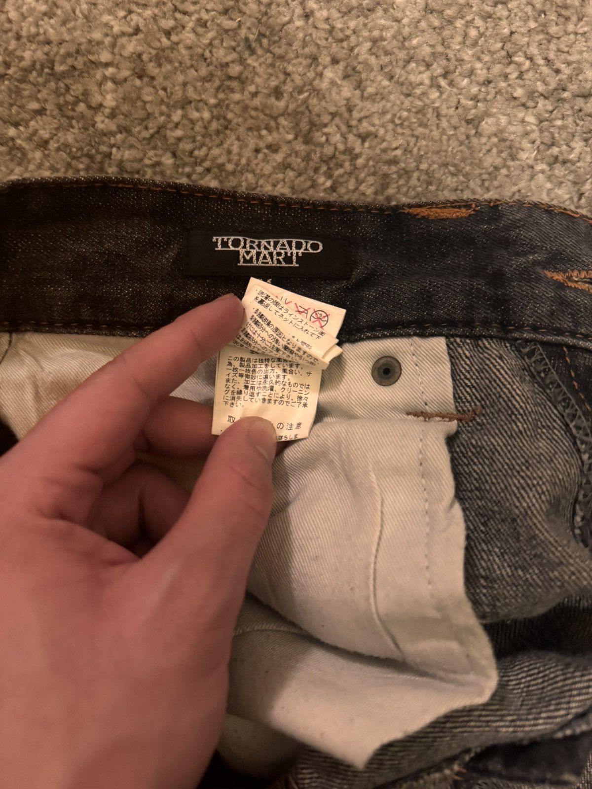 Tornado Mart Tornado Mart Tribal Denim Size US 32 / EU 48 - 8 Thumbnail