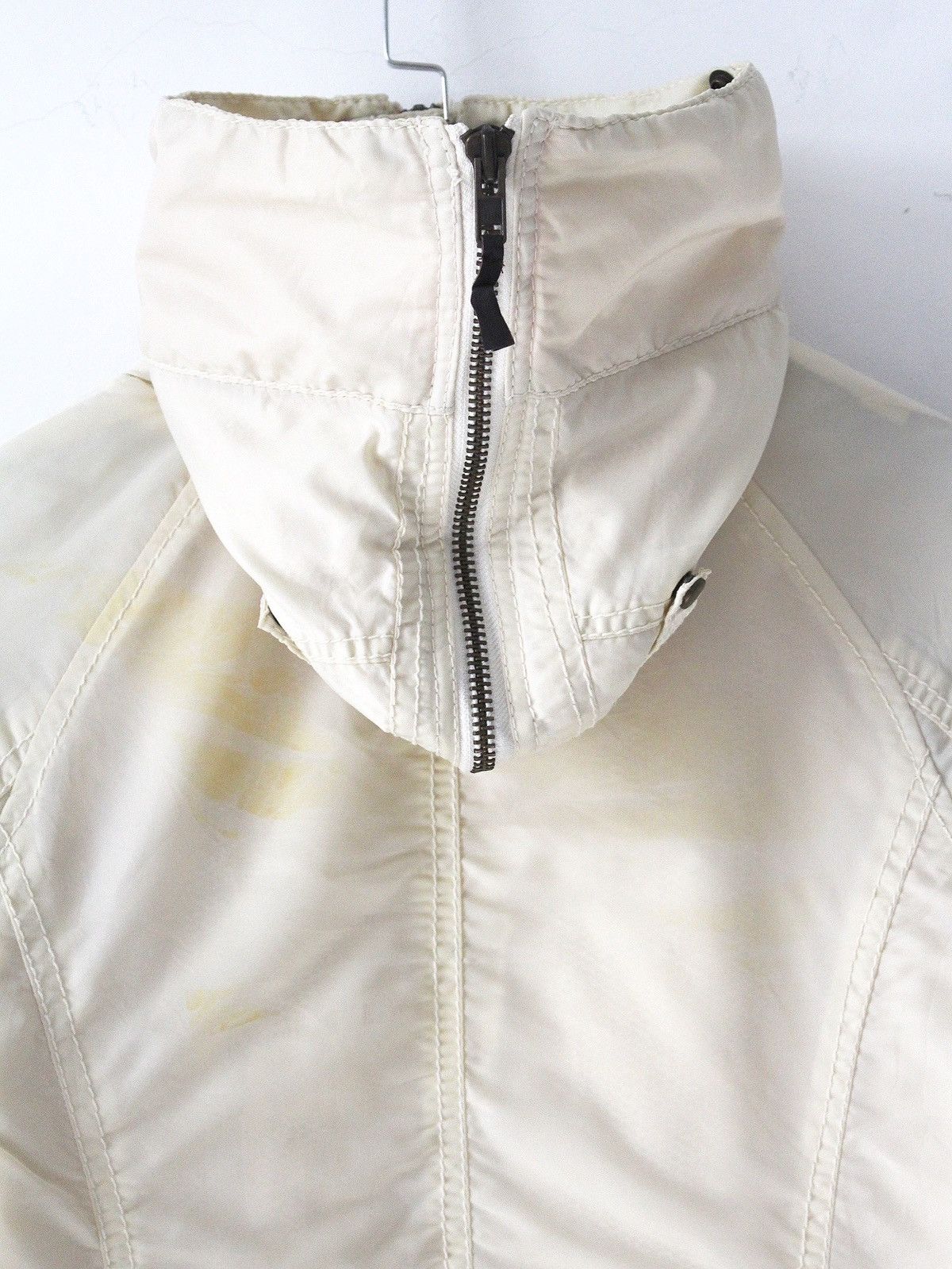 GOA 2000S GOA JAPAN IVORY HOODED FISHTAIL PARKA SHERPA LINED Size US S / EU 44-46 / 1 - 4 Thumbnail