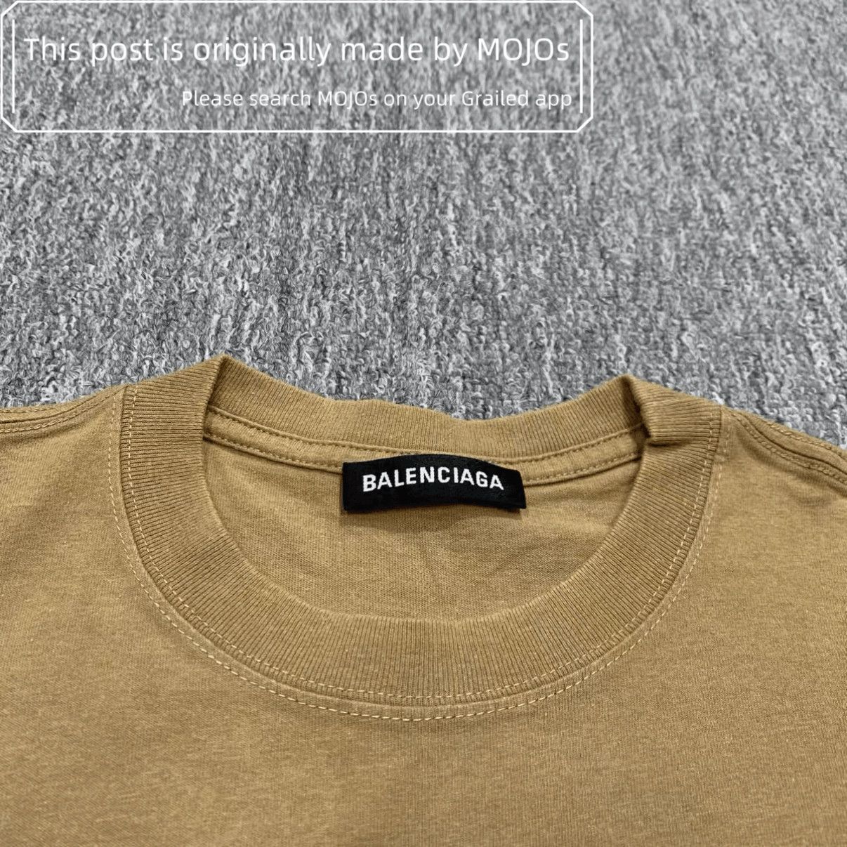 Balenciaga Balenciaga Logo Food Program Oversized Tee mojos1313 Size US XS / EU 42 / 0 - 6 Thumbnail