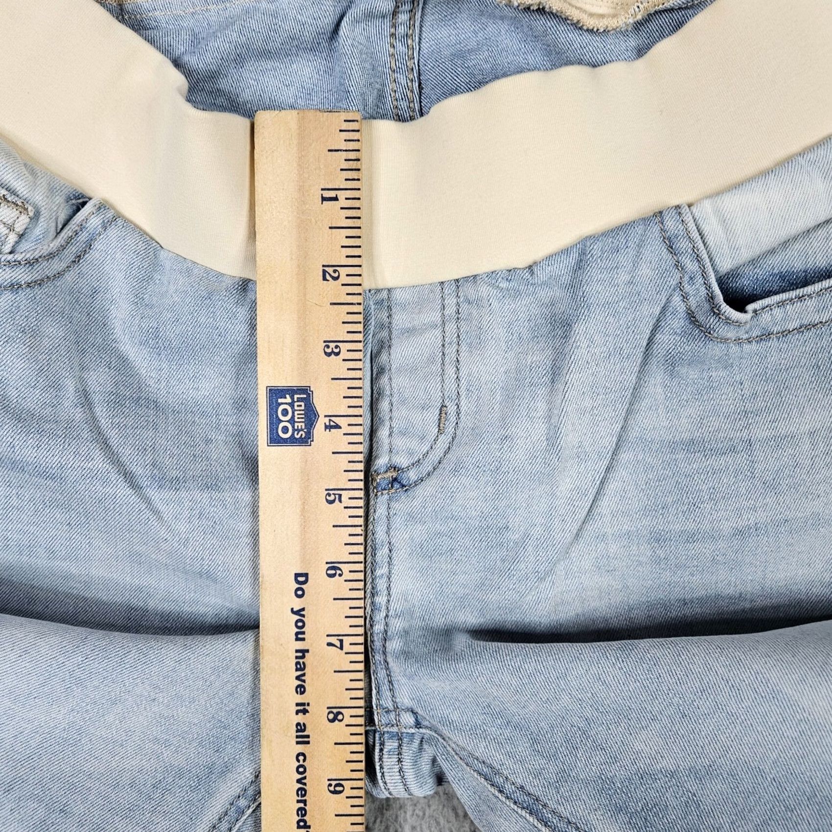 Vintage Ripe DENIM Jeans Women's Light Blue Low-rise Skinny Size S Casual Denim Blue Skinny Womens S Jeans Size 28" / US 6 / IT 42 - 3 Thumbnail