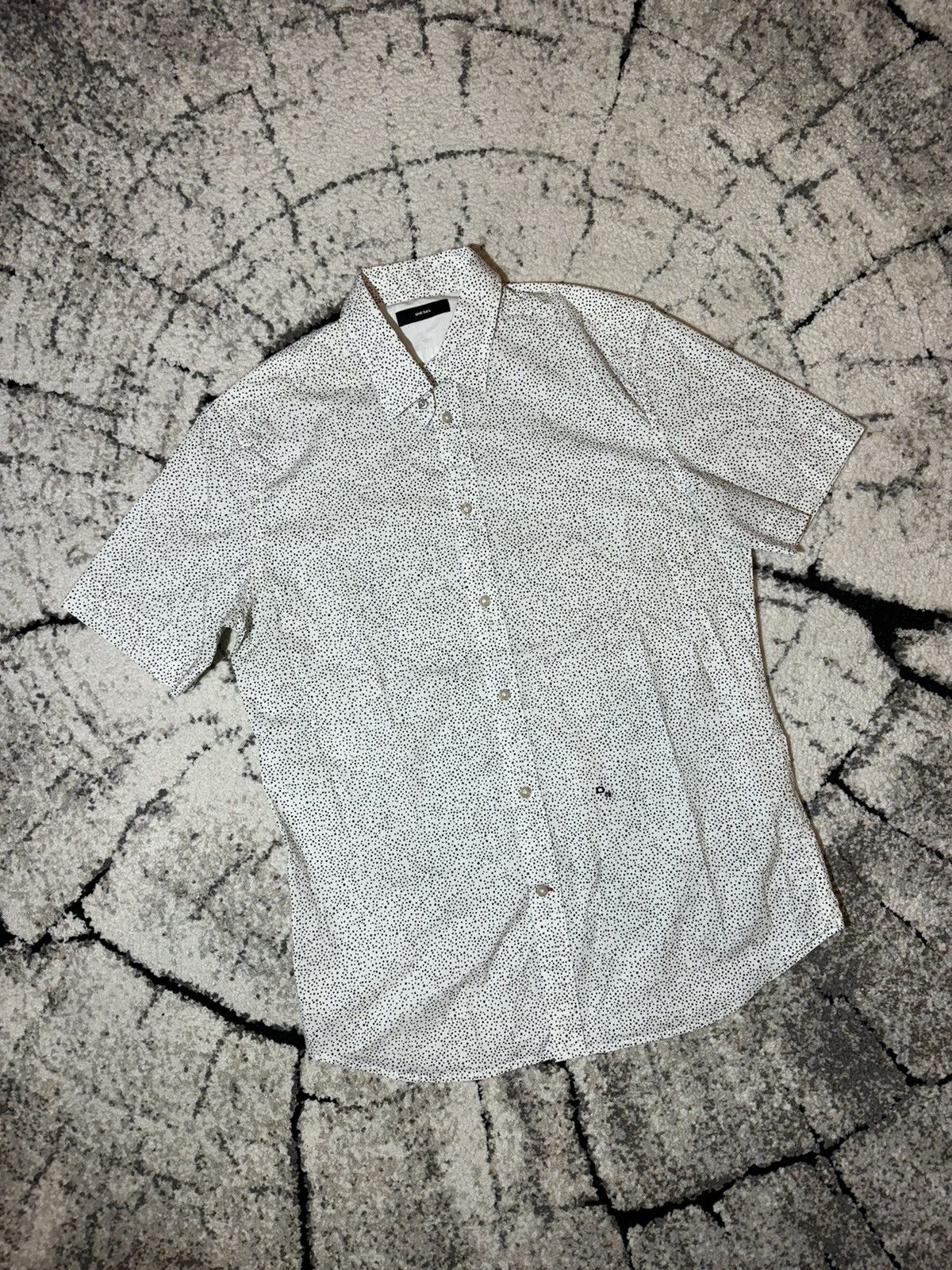Diesel × Vintage Diesel Star Printer Shortsleeve Shirt Vintage XL size Size US XL / EU 56 / 4 - 1 Thumbnail