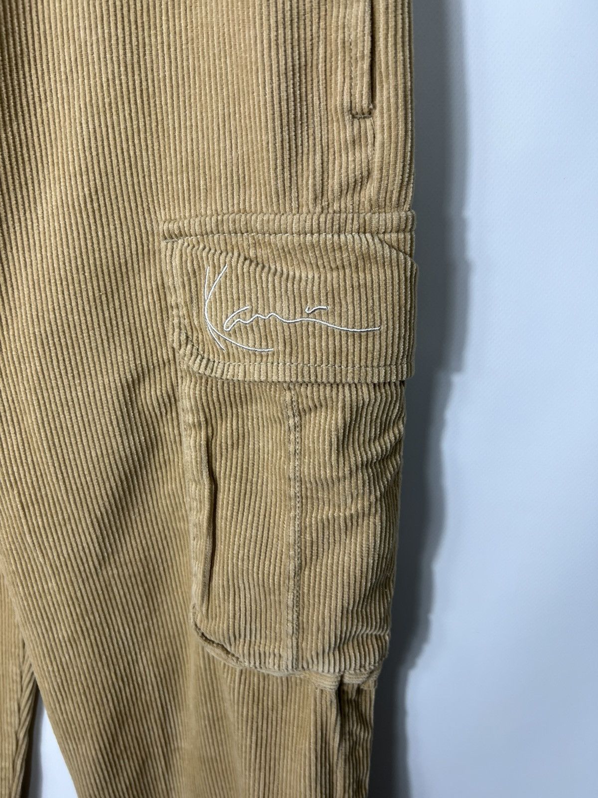 Karl Kani Vintage streetwear y2k Karl Kani Corduroy Cargo pants Sz S Size US 30 / EU 46 - 2 Thumbnail