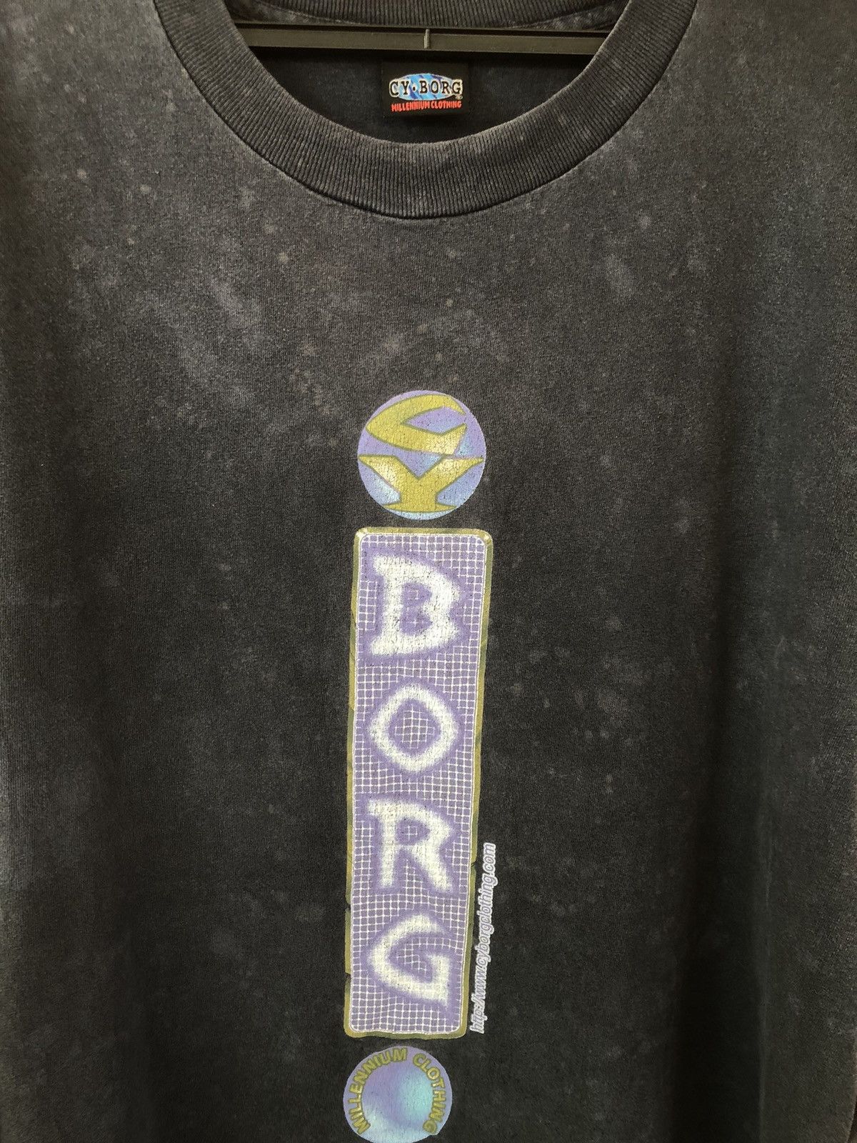 Vintage Vintage CYBORG Clothing Streetwear Thrashed Size US L / EU 52-54 / 3 - 11 Thumbnail