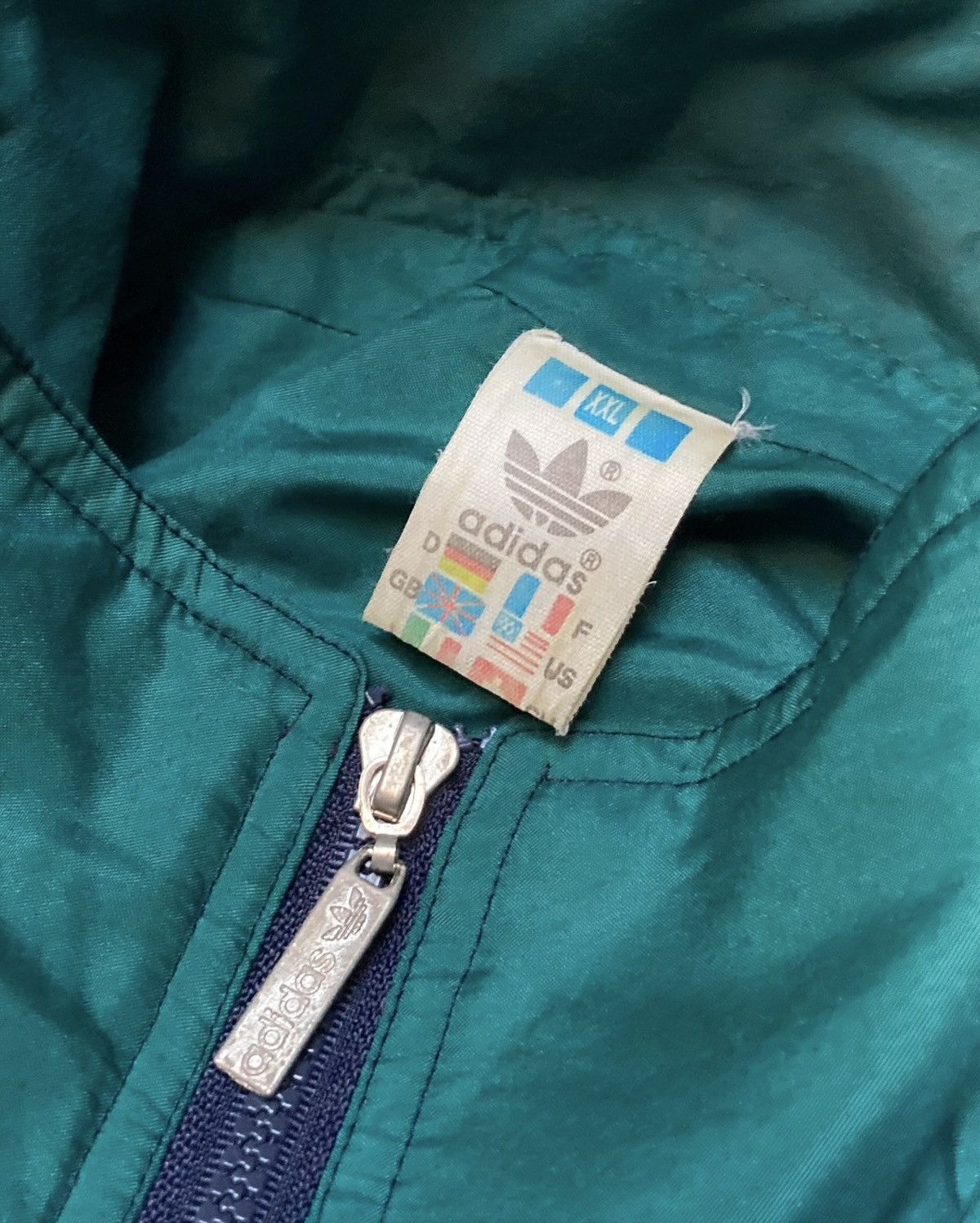 Adidas × Vintage Vintage 80s 90s Adidas Tracksuit Track Jacket Pants Set Size US XL / EU 56 / 4 - 10 Thumbnail