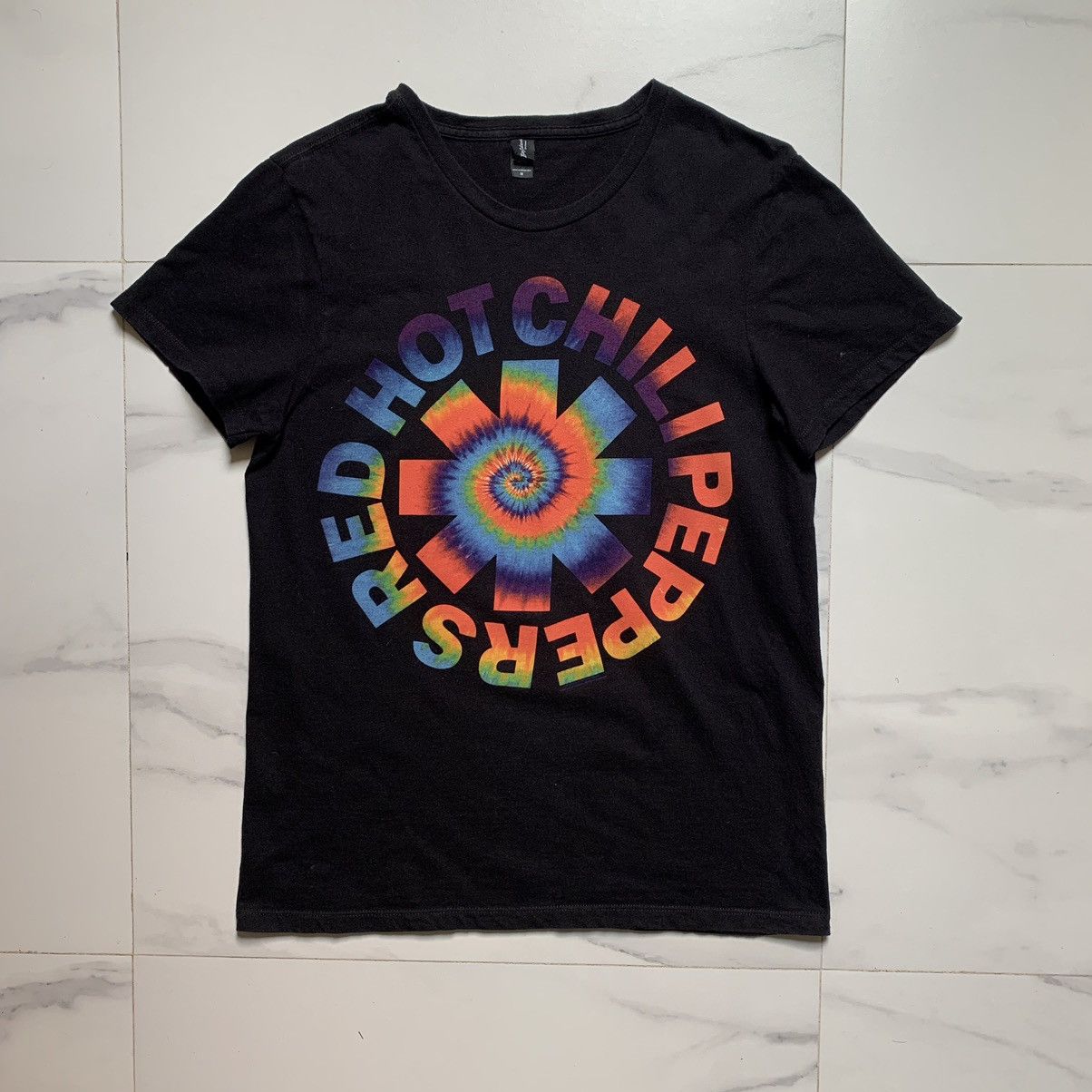Band Tees 2016 Red Hot Chili Peppers Tie Dye Logo Tee Size US M / EU 48-50 / 2 - 2 Thumbnail
