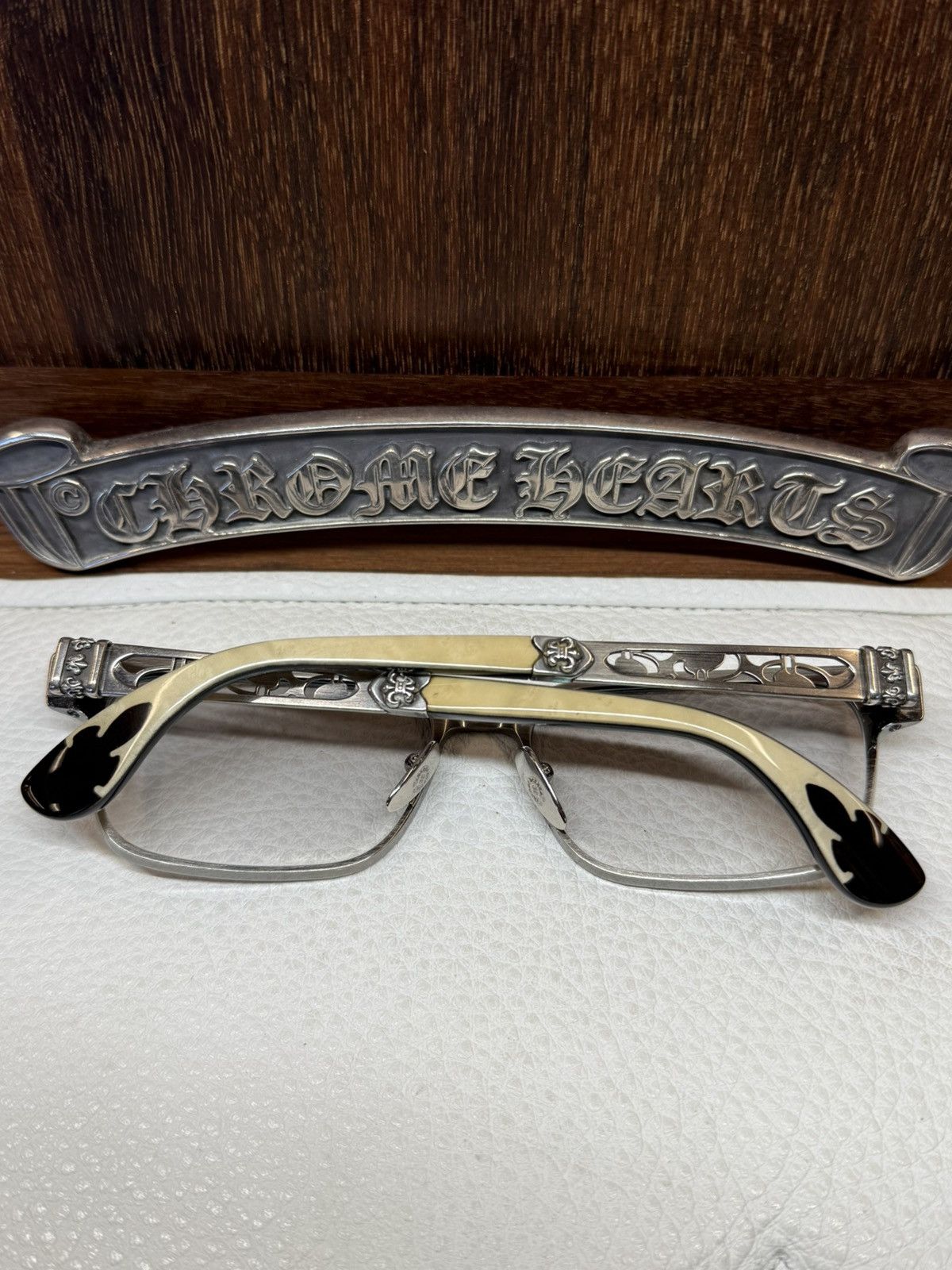 Chrome Hearts Chrome Hearts Pawsmuc Glasses Size ONE SIZE - 1 Thumbnail